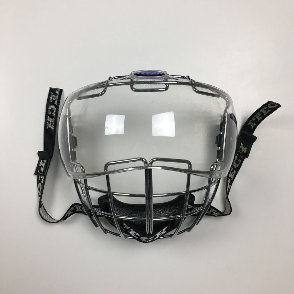 Itech FX50 Optech System Combo Face Shield Chrome Cage Ice Hockey 2001