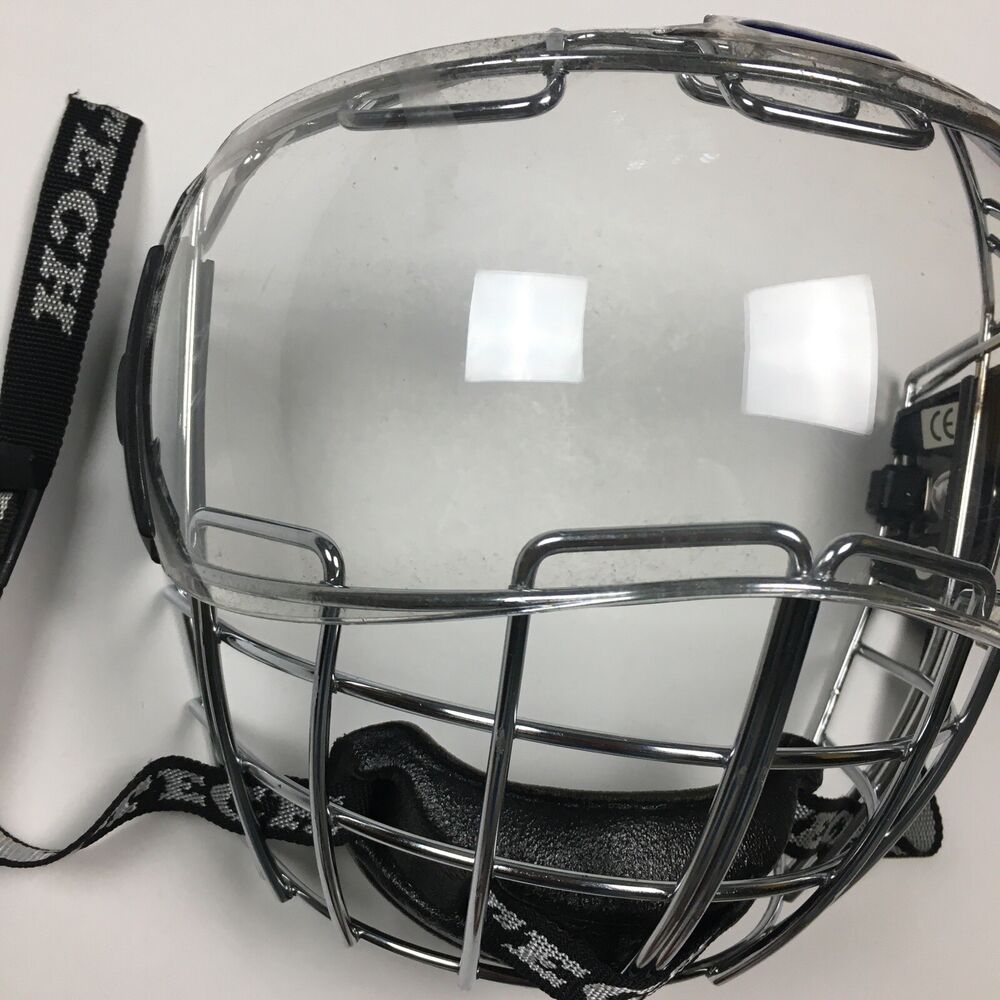 Itech FX50 Optech System Combo Face Shield Chrome Cage Ice Hockey 2001
