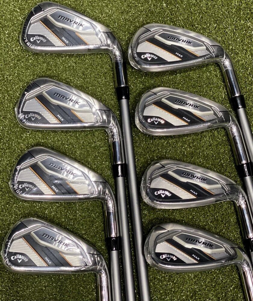 Callaway Mavrik MAX Iron Set 4AW Graphite Catalyst 65 Regular RFlex