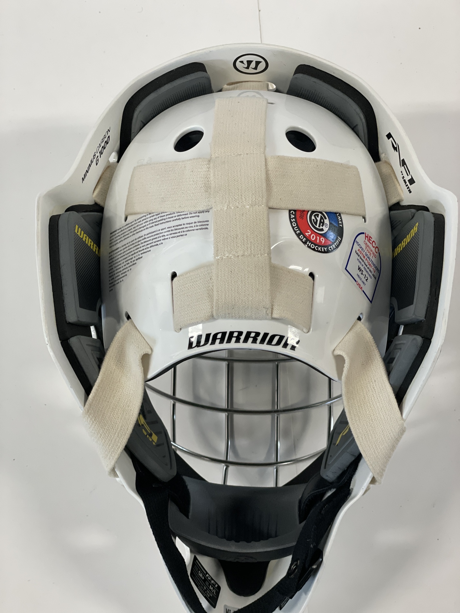 Warrior Ritual F1 SR+ Certified Goalie Mask SidelineSwap