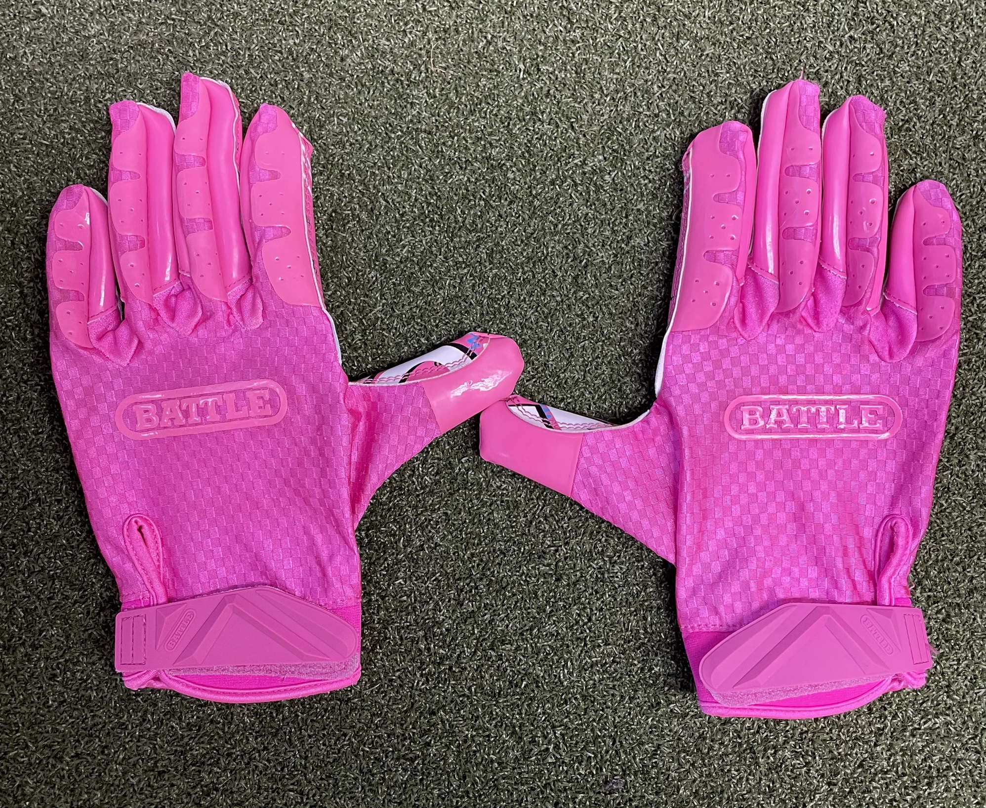 Pink Battle Receiver Gloves (9915) SidelineSwap