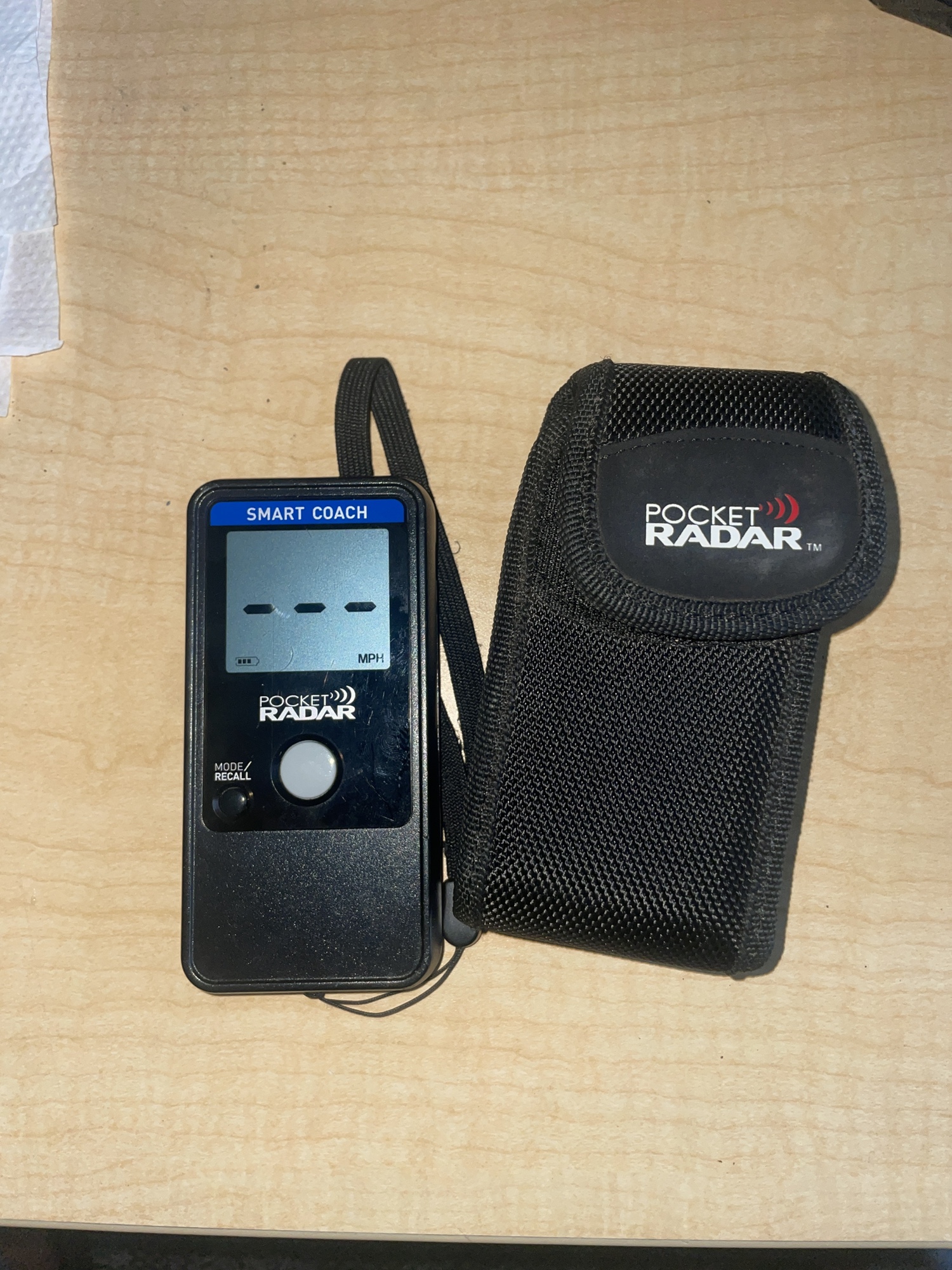 Pocket radar gun SidelineSwap