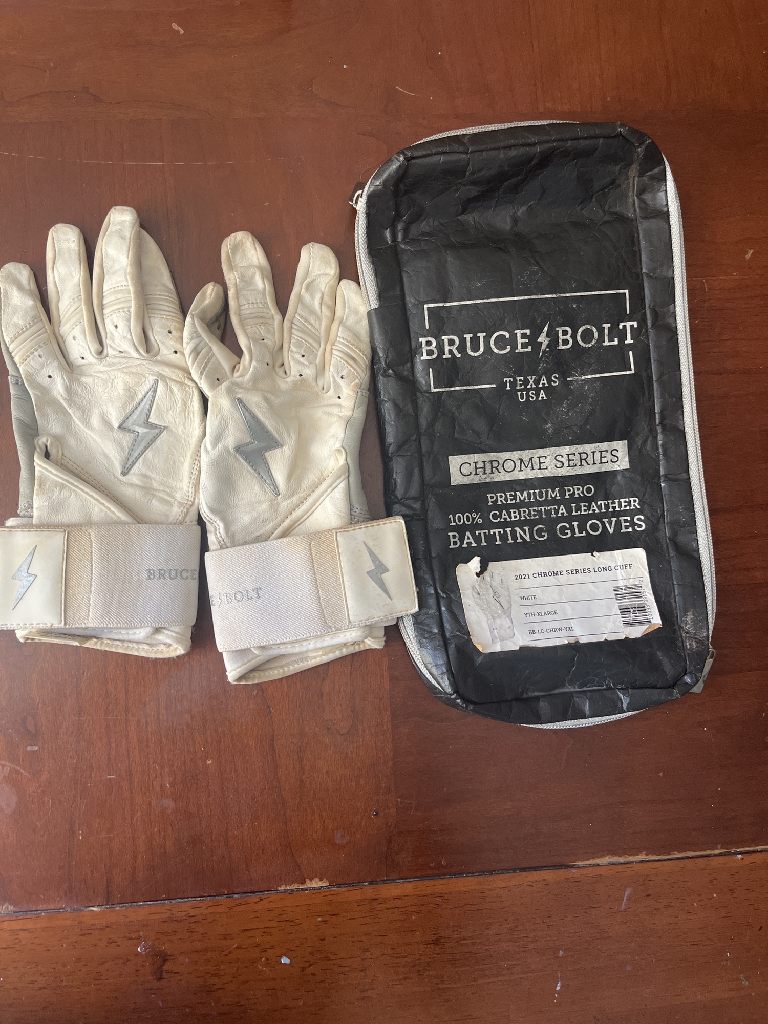 Bruce Bolt Batting Gloves SidelineSwap