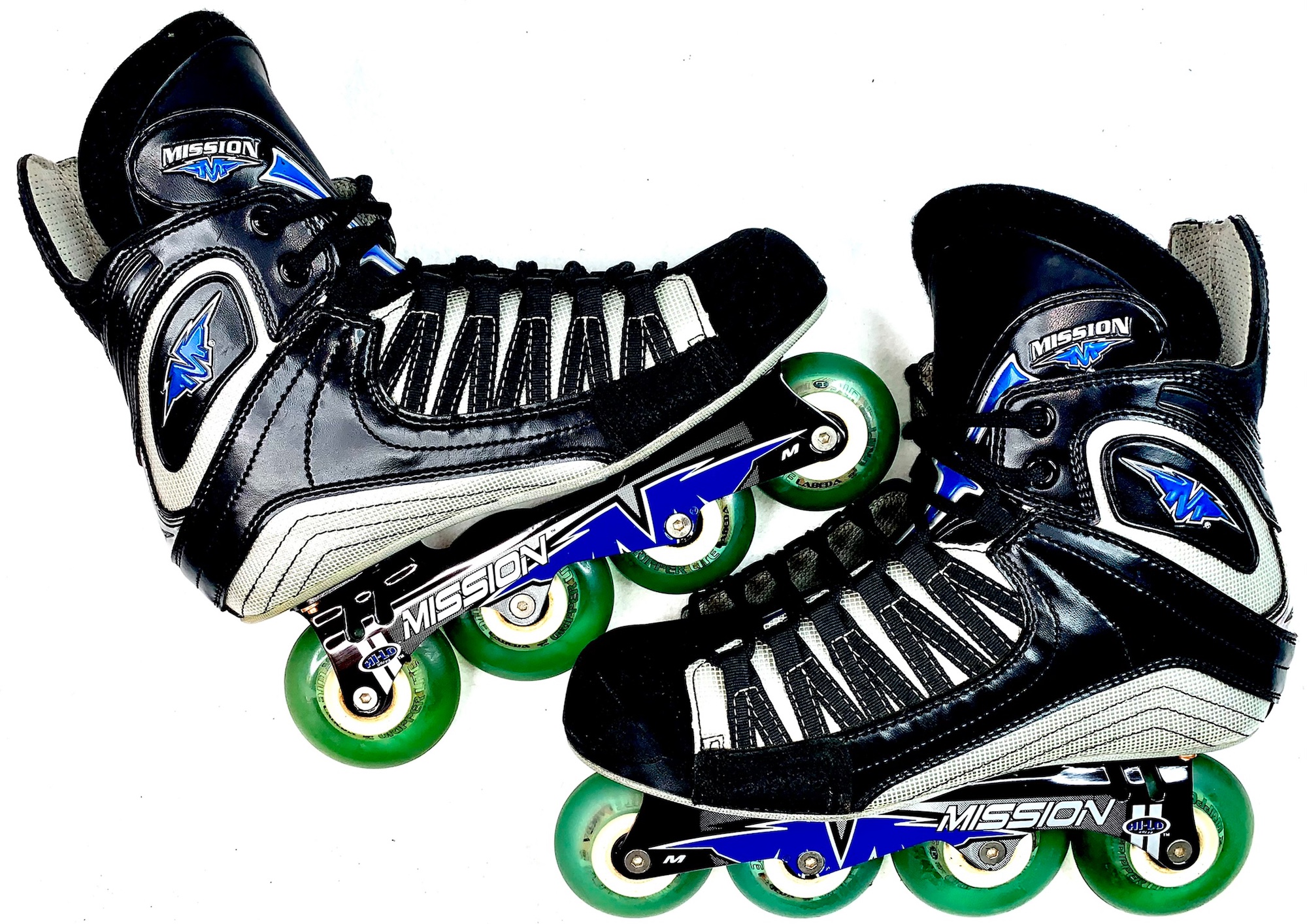 Mission D3 DNA Inline Street Hockey Roller Skates Size 11D (US Men Shoe