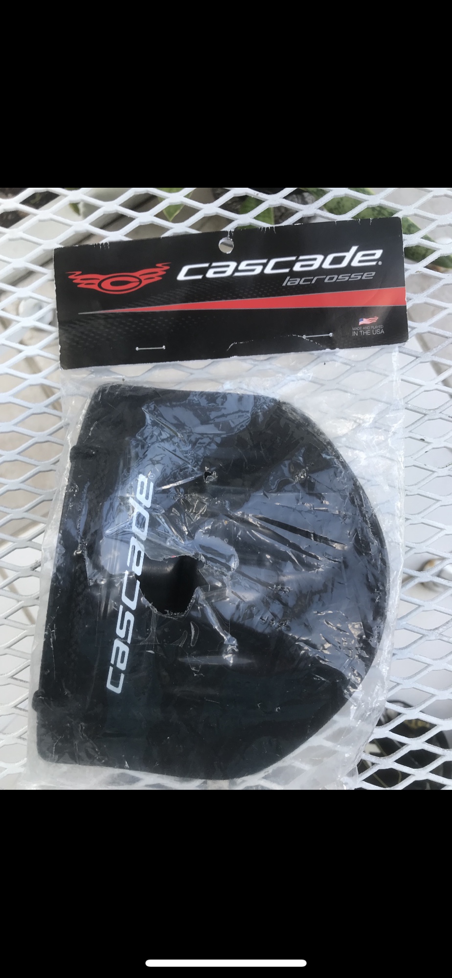 New lacrosse goalie throat guard SidelineSwap