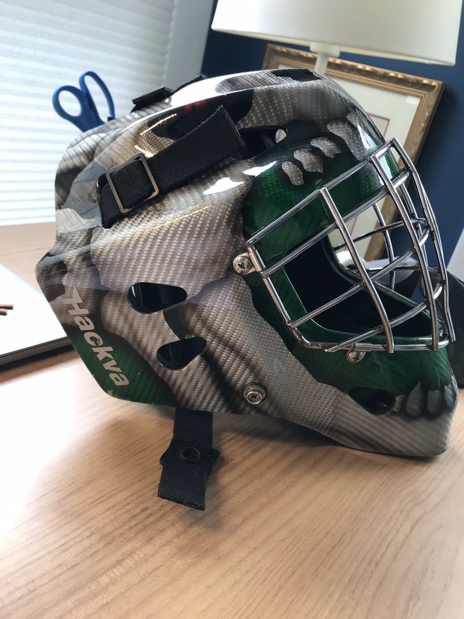 Used Hackva Goalie Mask (small) SidelineSwap