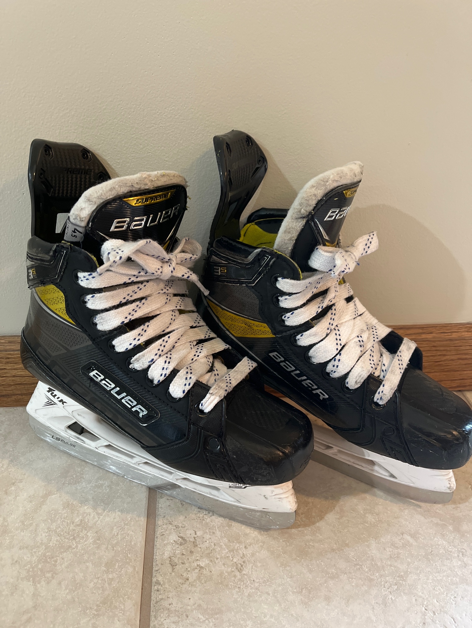 Bauer Size 4.5 Supreme 3S Pro Hockey Skates SidelineSwap