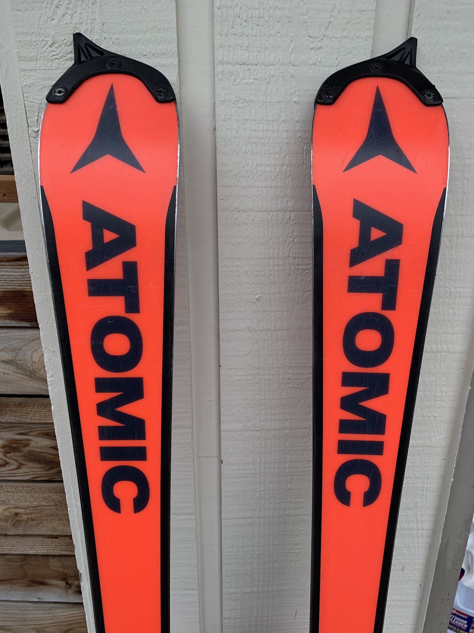 Men's 2021 Atomic Racing Redster 165 FIS SL Skis With Bindings