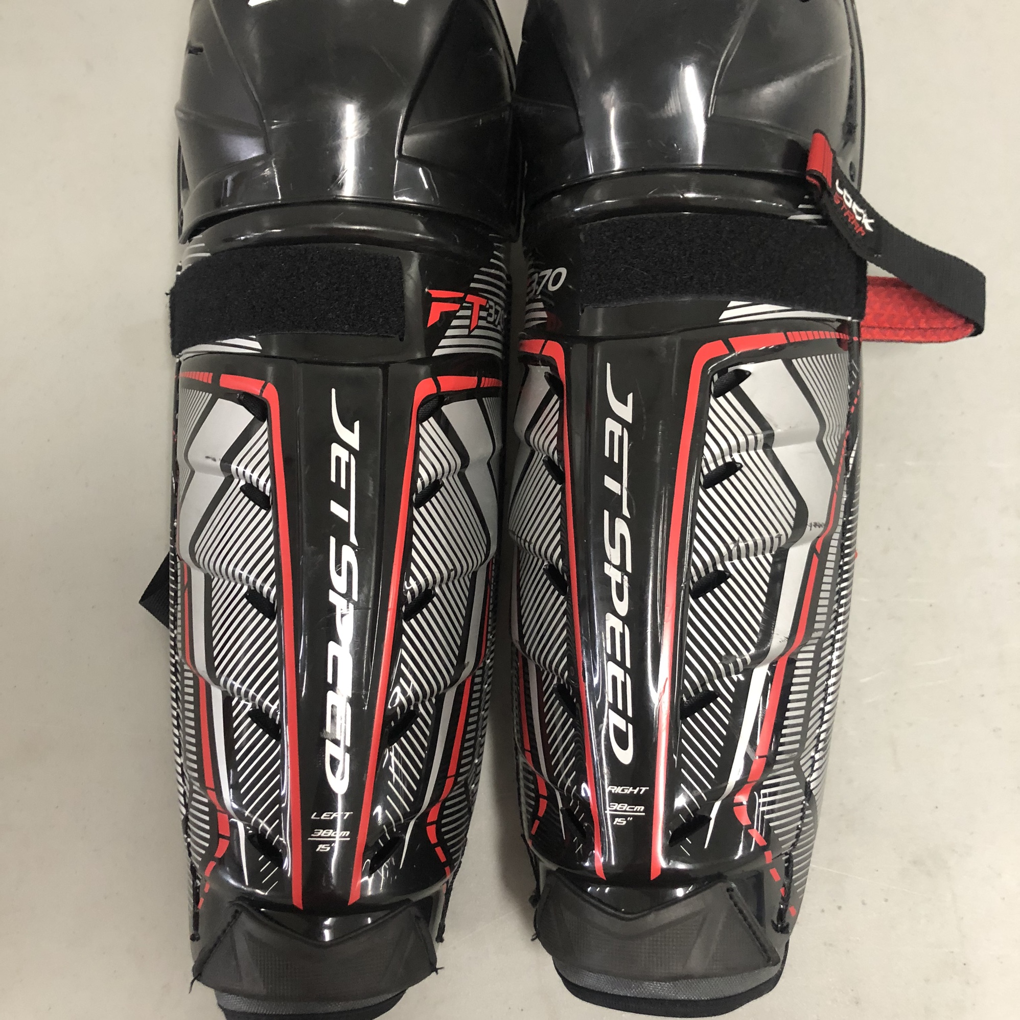 CCM Jetspeed 15” FT370 shin pads SidelineSwap