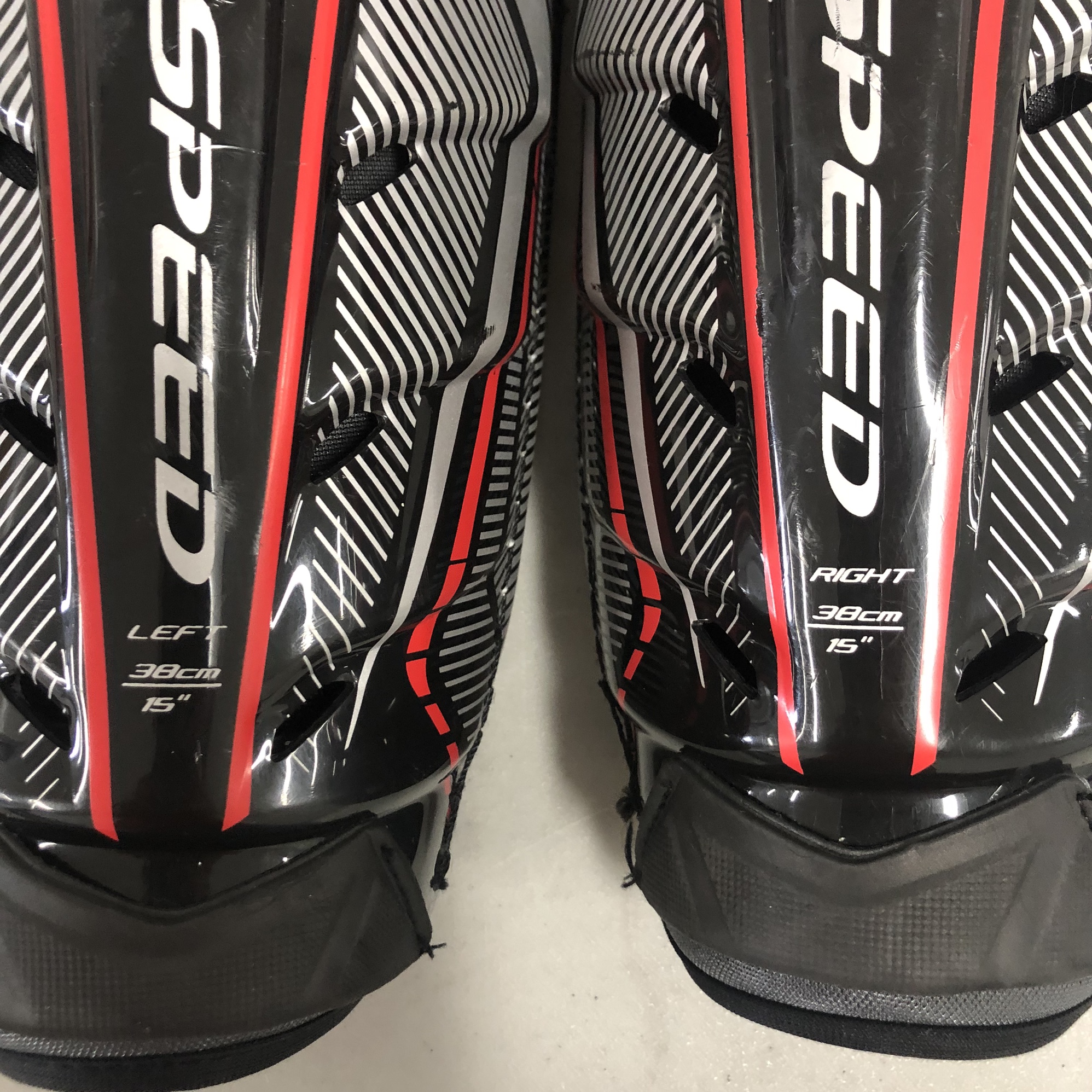 CCM Jetspeed 15” FT370 shin pads SidelineSwap