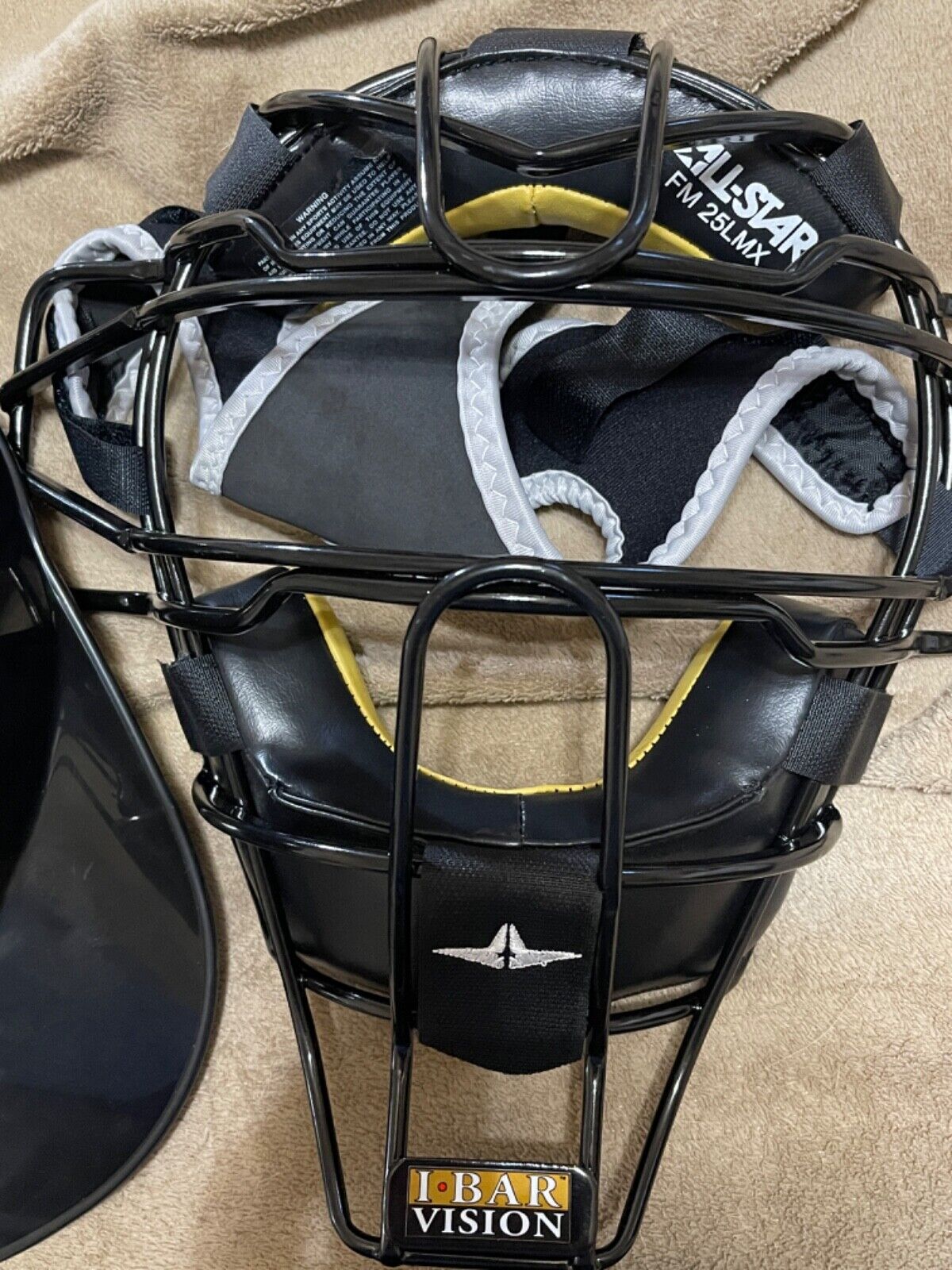 All Star FM 25LMX (OneSize) Catcher's Mask w/ All Star CH800 Skull Cap