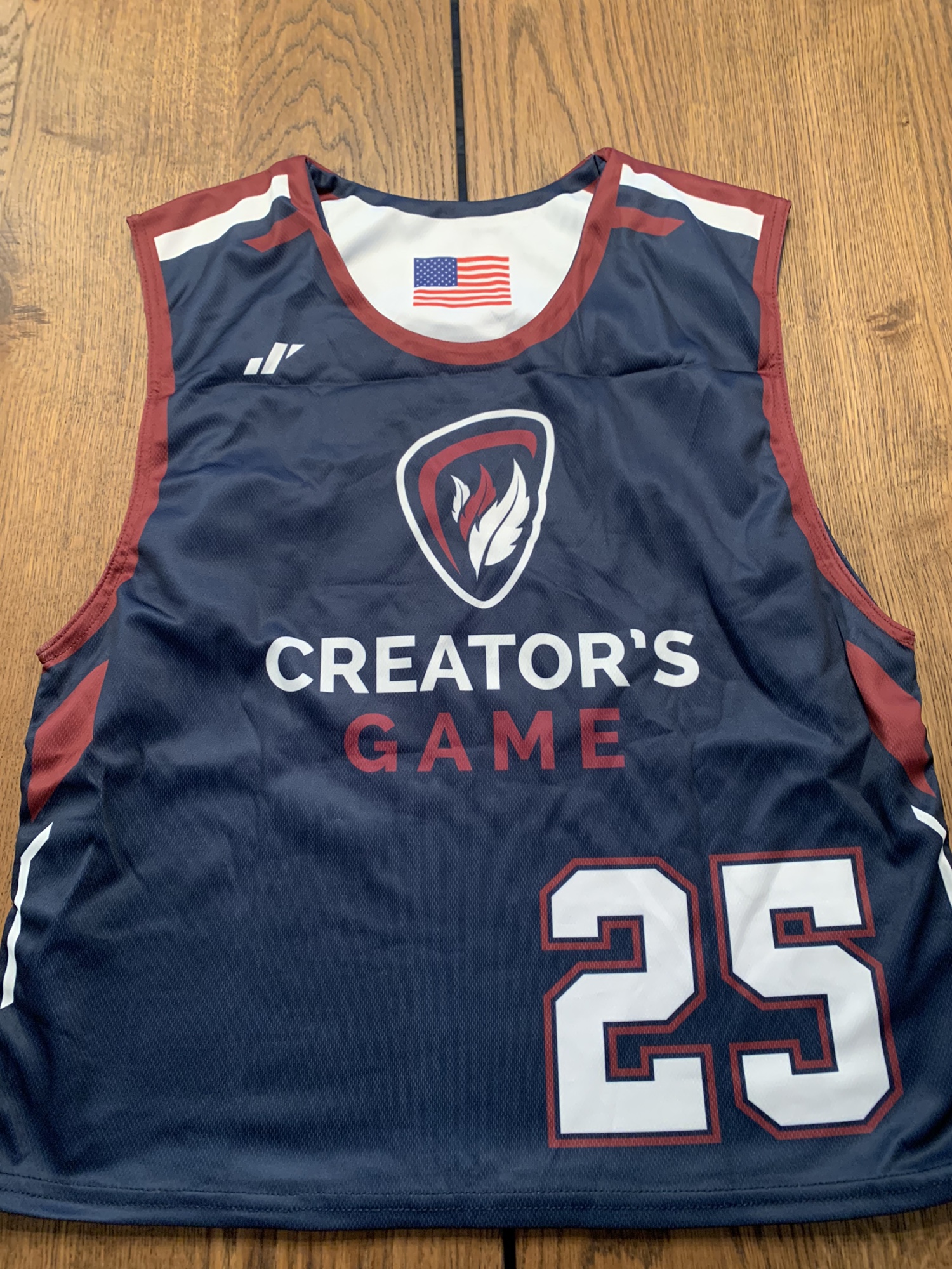 Sublimated lacrosse reversible jersey SidelineSwap