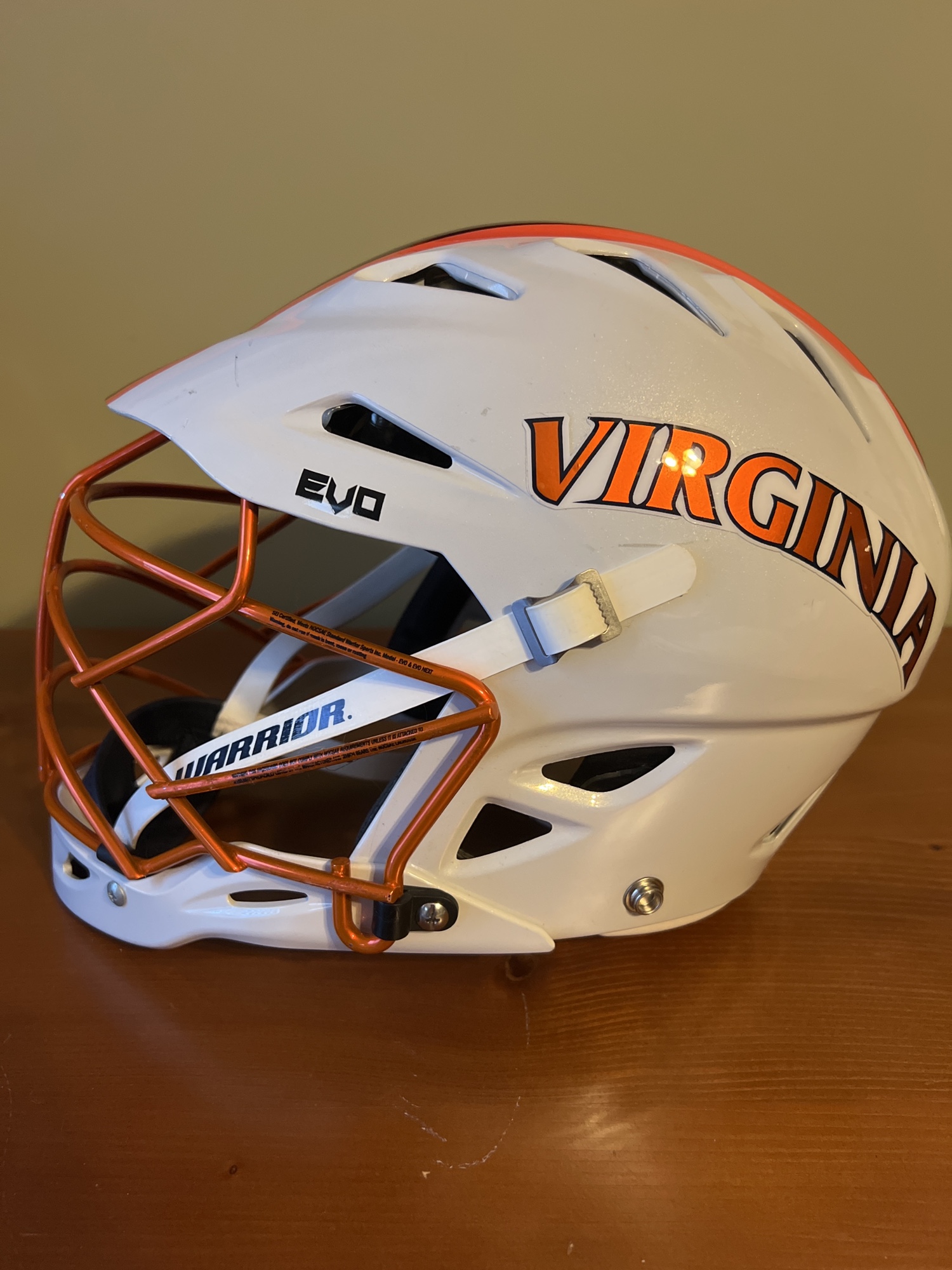 UVA EVO lacrosse helmet SidelineSwap