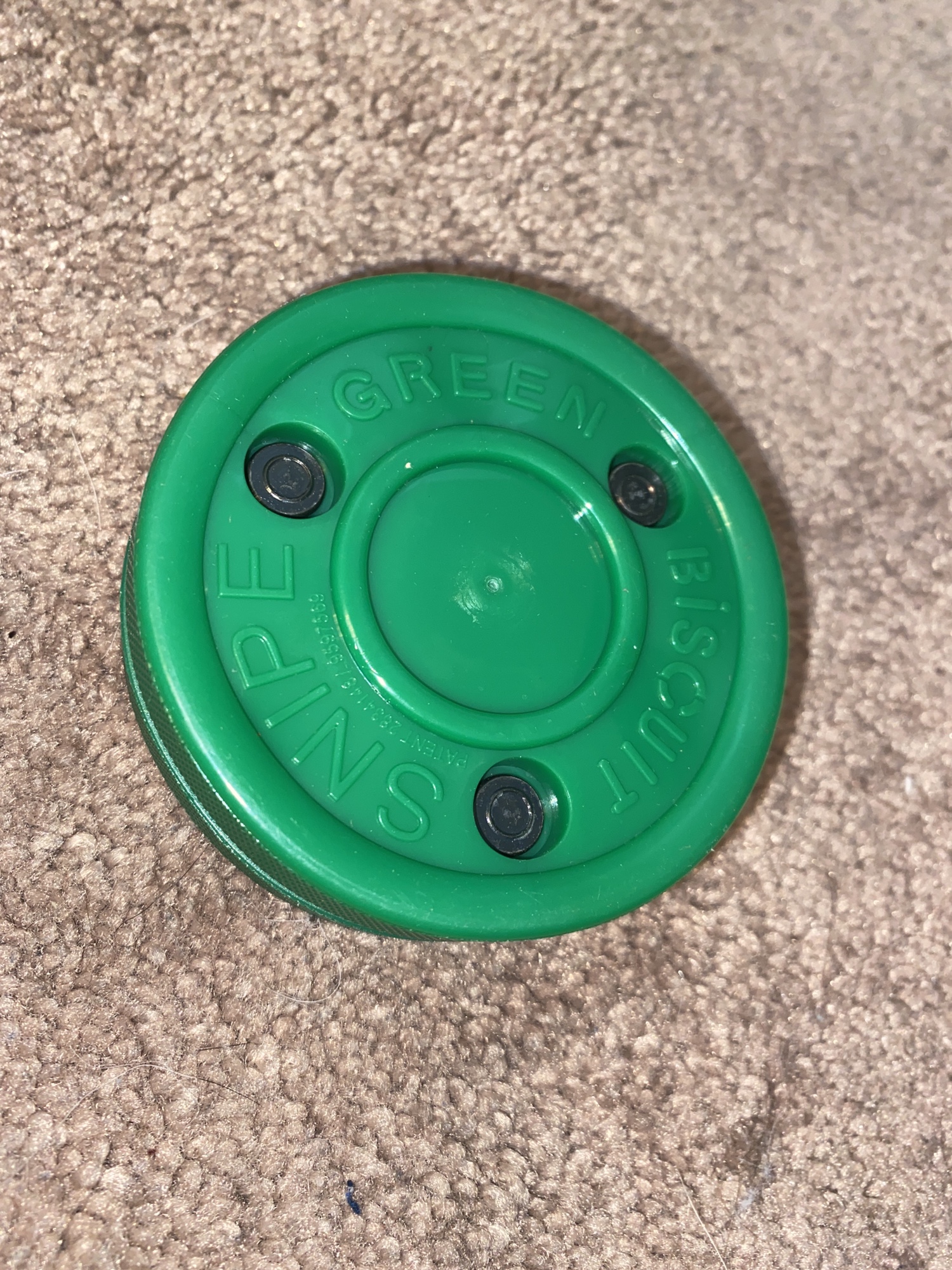Green Biscuit Sniper Puck SidelineSwap