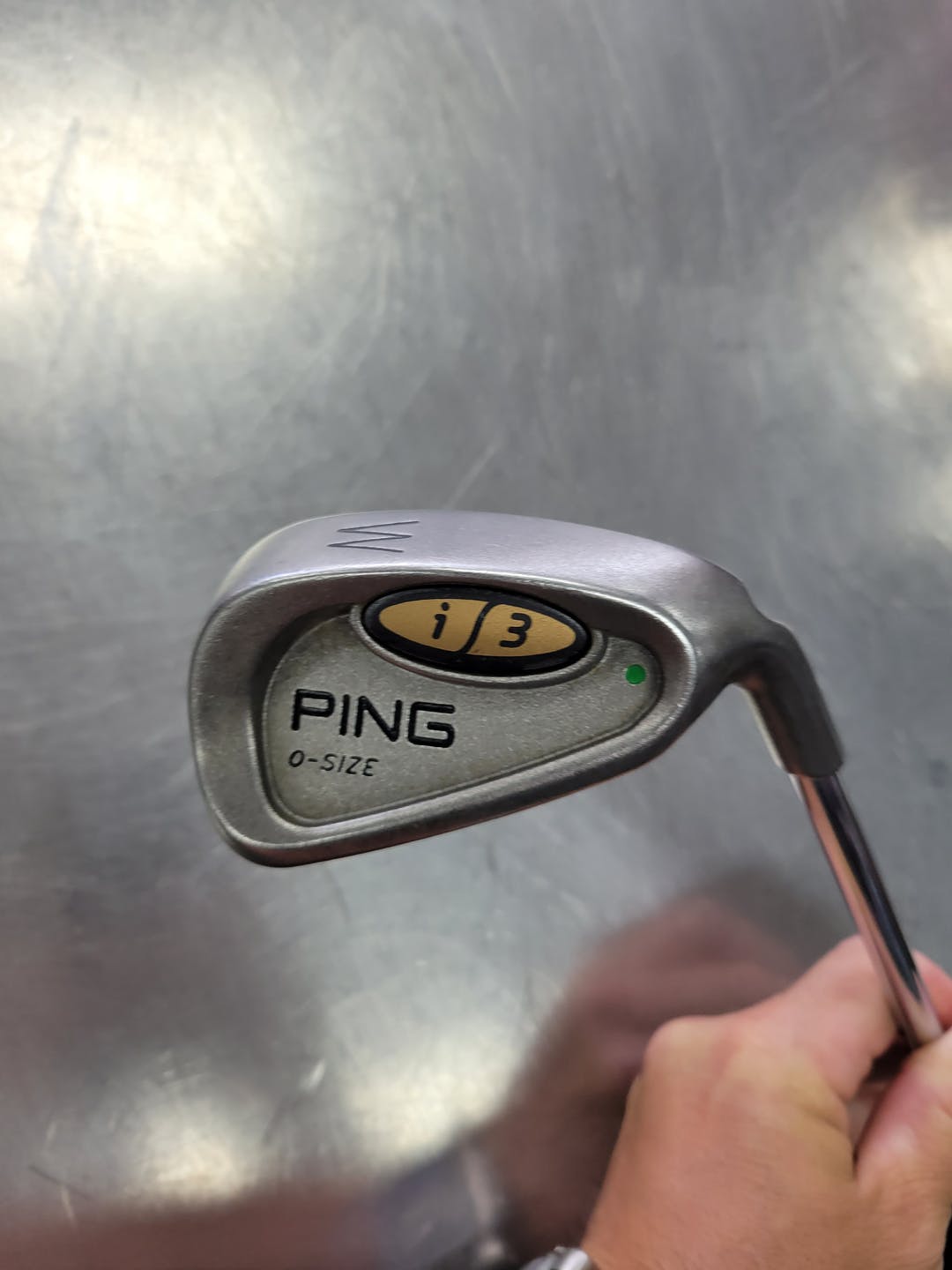 Used Ping Eye 3 Os Pitching Wedge Stiff Flex Steel Shaft Wedges