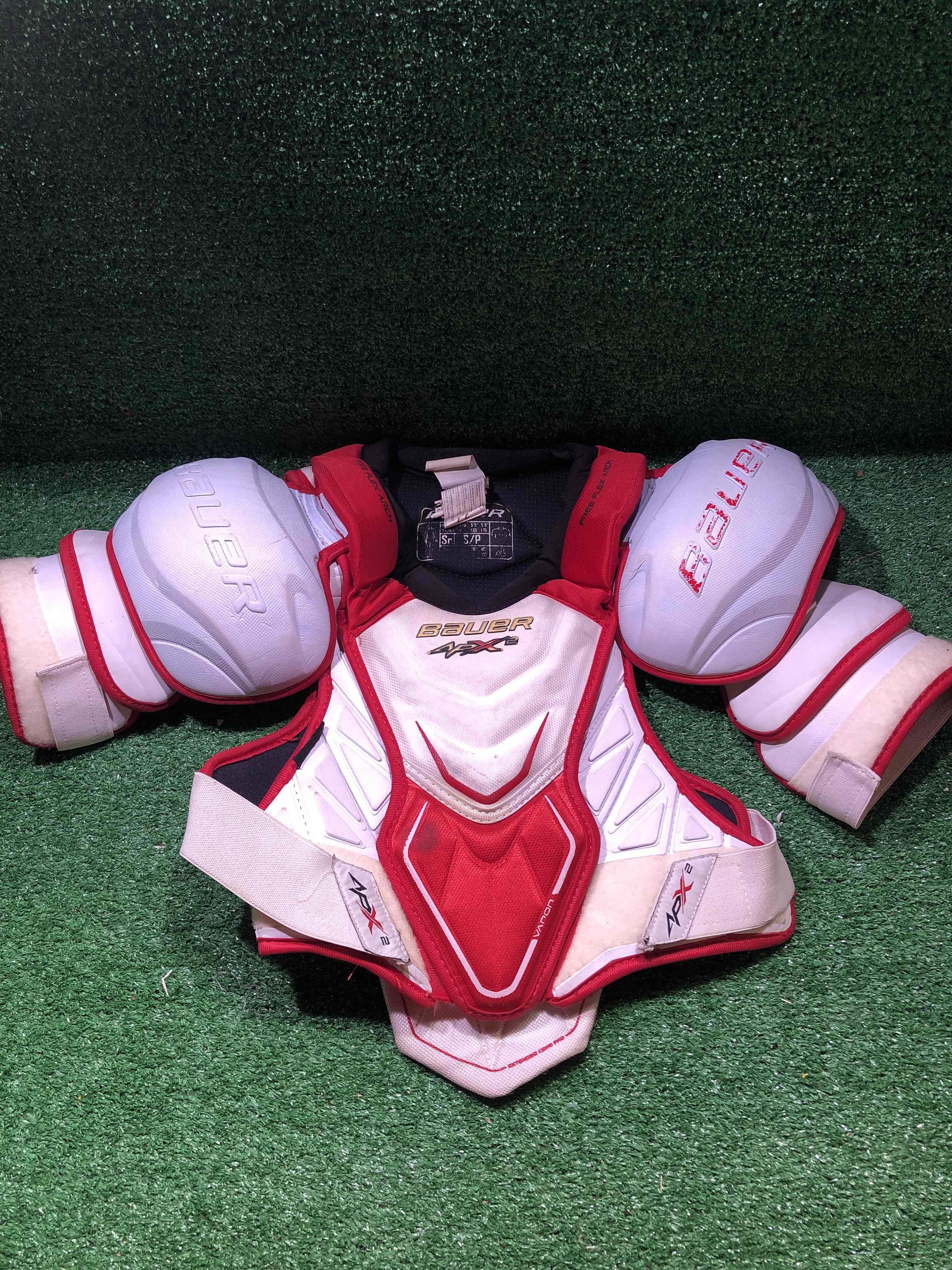 Bauer APX2 Hockey Shoulder Pads Senior Small (S) SidelineSwap