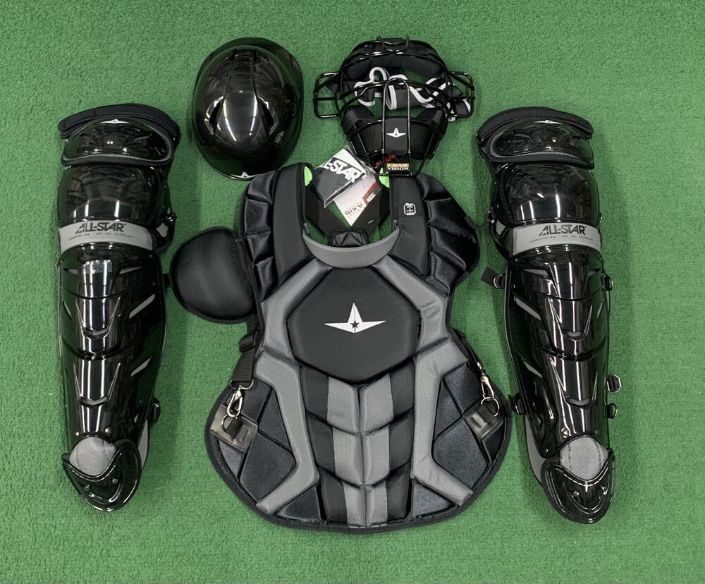 All Star System 7 Axis Adult 16+ Catchers Gear Set w/ Traditional Mask