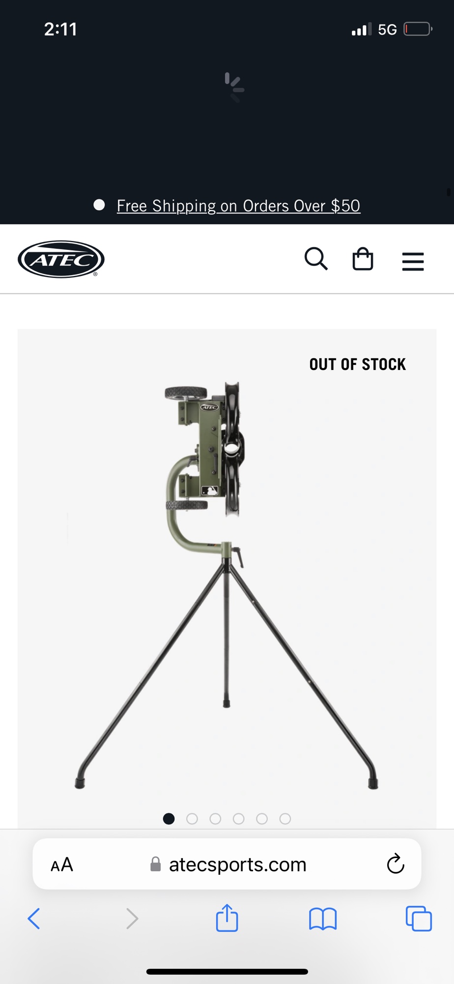ATEC M2 Pitching Machine SidelineSwap