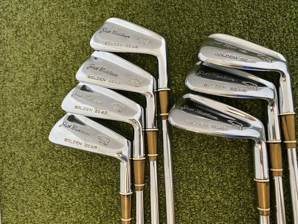 MacGregor Jack Nicklaus Golden Bear Iron Set (49, PW) RH Stiff Steel