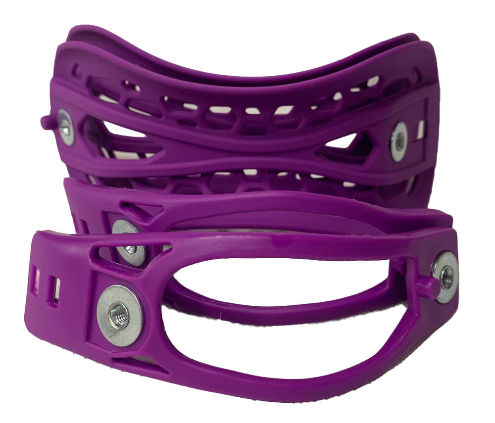 ALTITUDE RIDER SNOWBOARD BINDING ANKLE & TOE STRAP REPLACEMENT (PURPLE