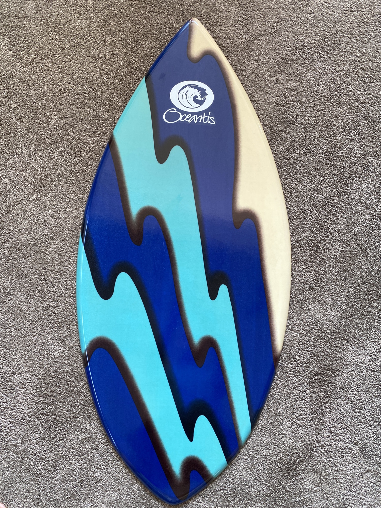 Oceantis skimboard 45” fiberglass never used SidelineSwap
