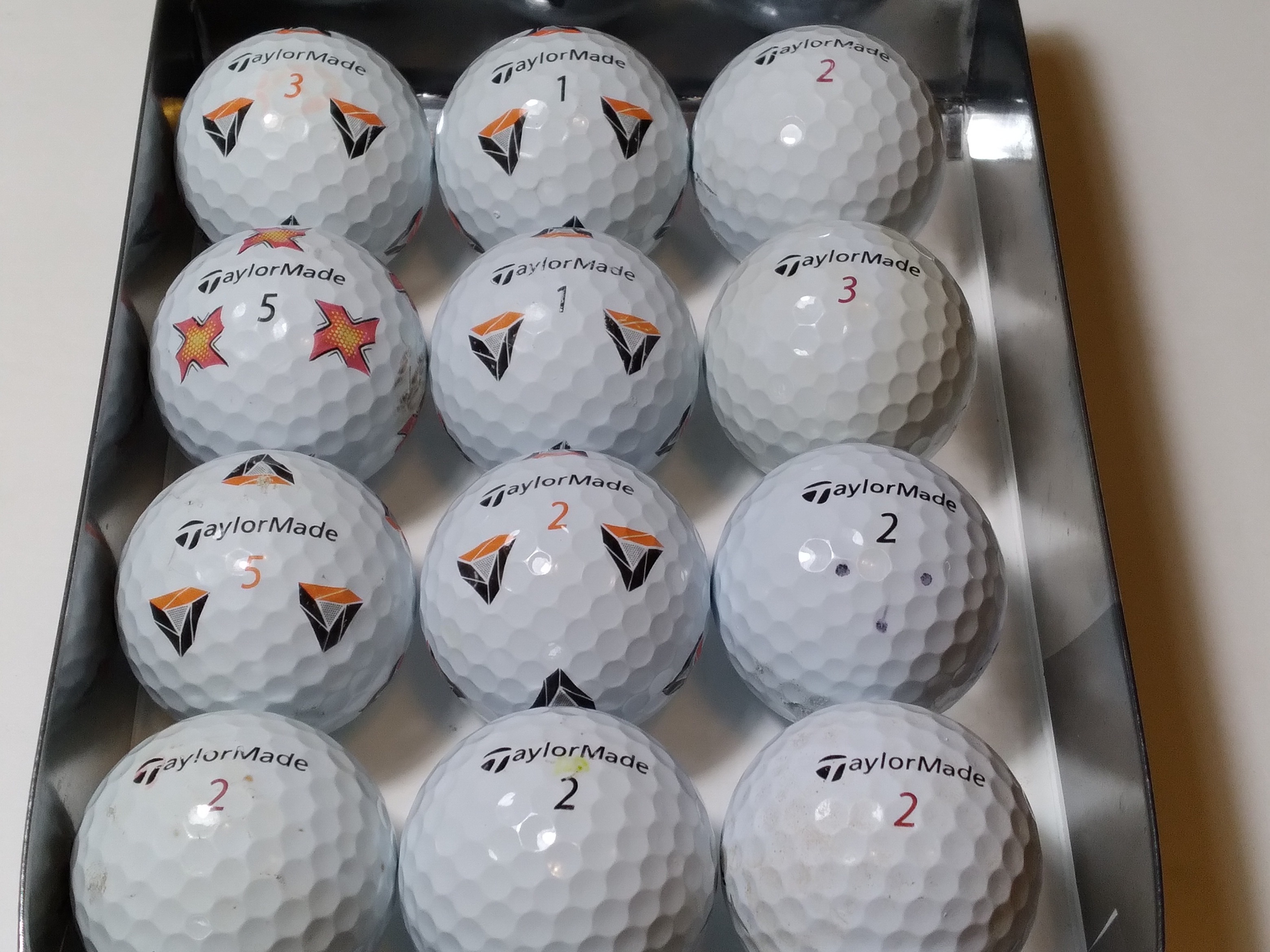Used TaylorMade TP5X Balls 12 Pack (1 Dozen) SidelineSwap