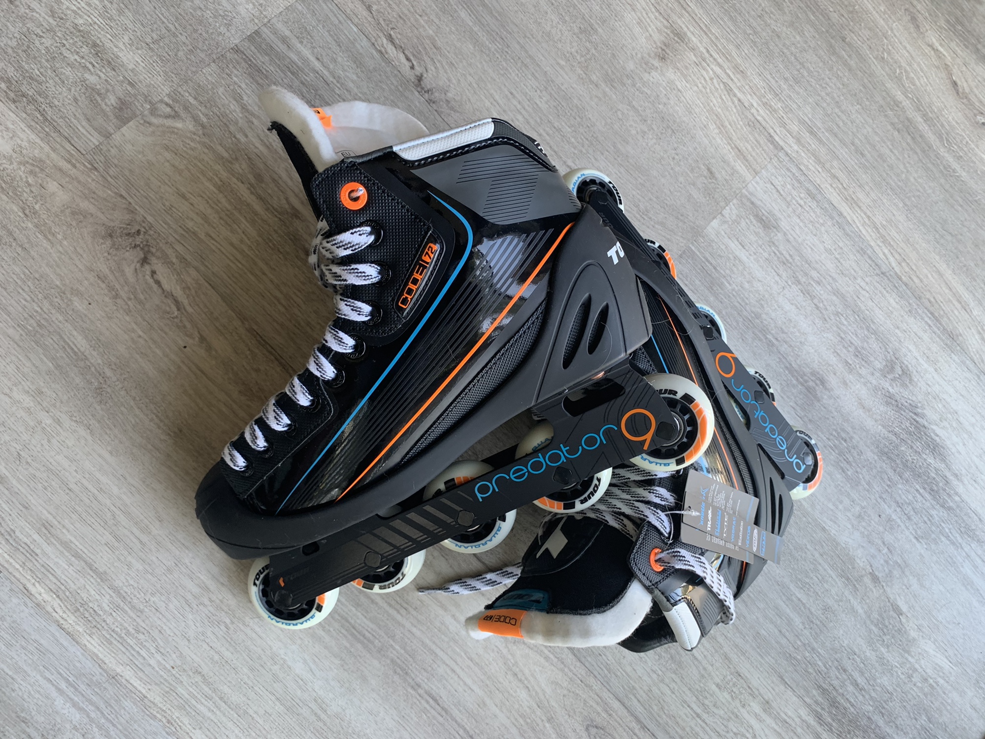 Tour Code 72 Inline Goalie Skates (size 9 Senior) SidelineSwap