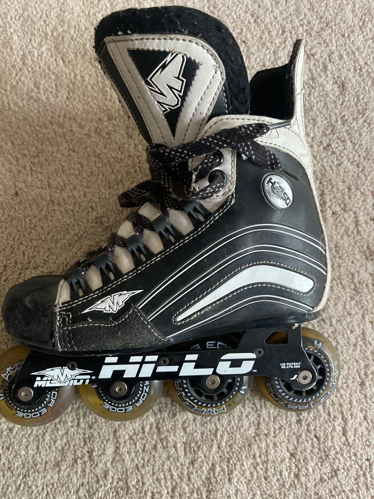 Used Mission Regular Width Size 5 H 350 Inline Skates SidelineSwap
