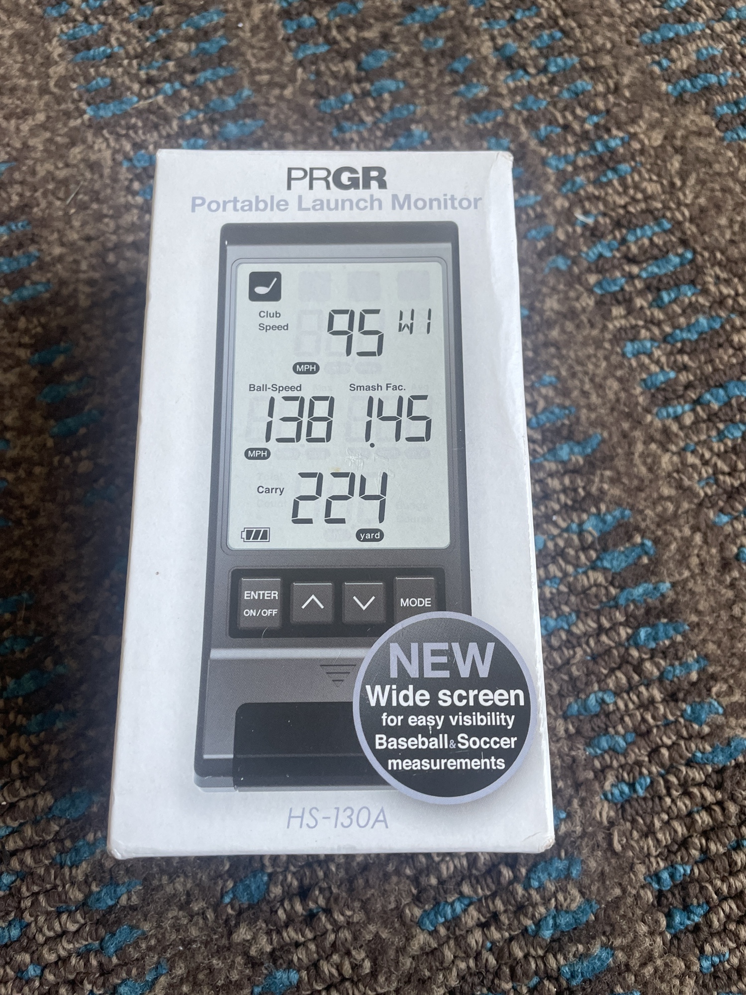 baseball/golf radar tracker SidelineSwap