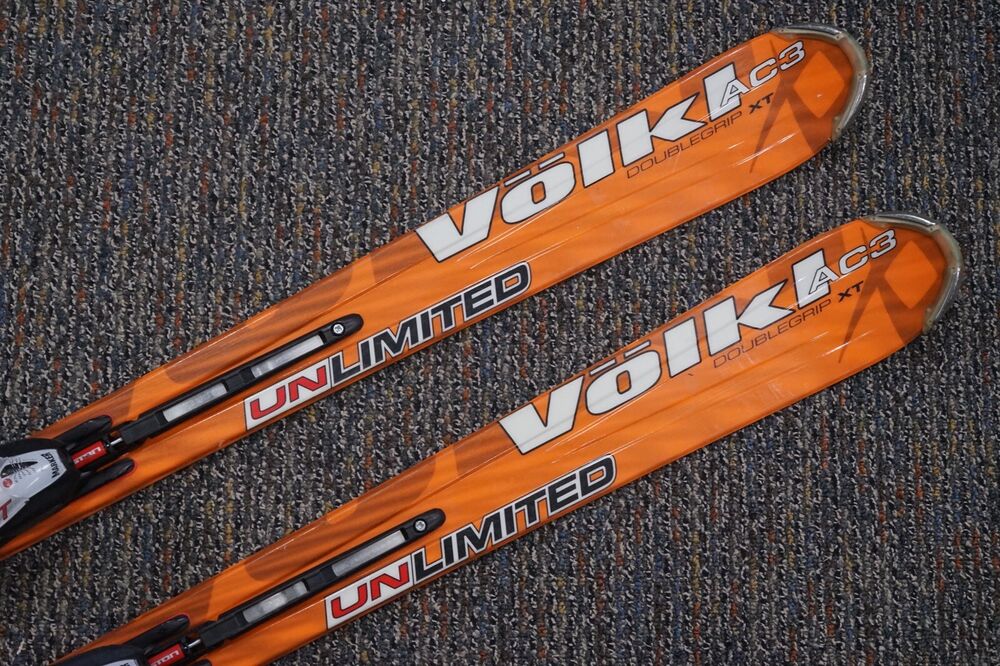 VOLKL AC3 UNLIMITED ALL MTN SKIS 170CM W/ MOTION AT ADJUSTABLE BINDINGS