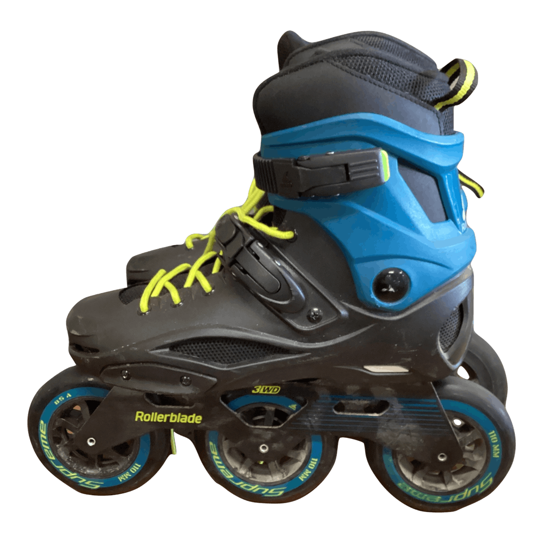 Rollerblade Max 110 3wd Senior 8 Inline Skates SidelineSwap