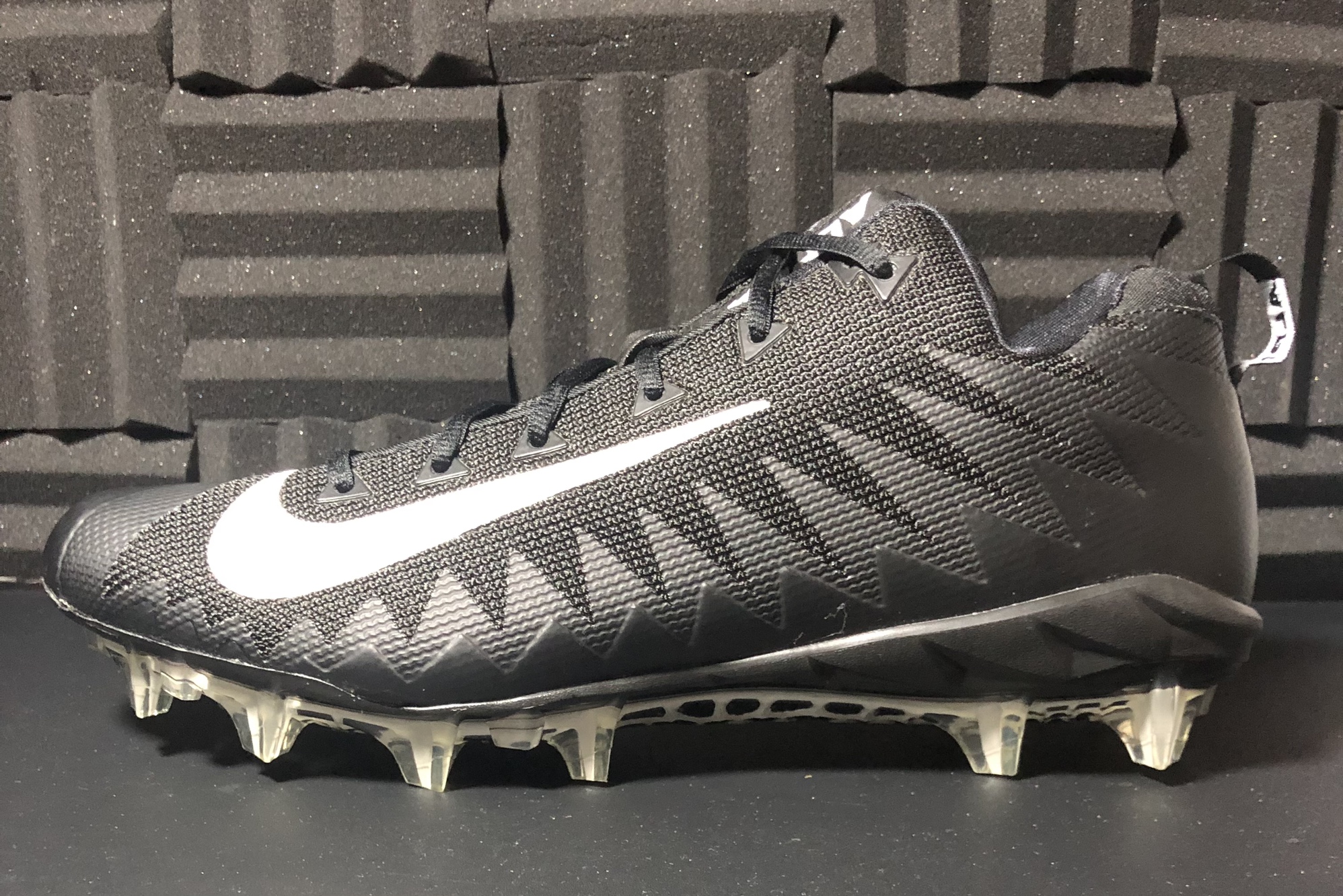 Nike Alpha Menace Pro Low TD P Football Cleats Black AJ6606004 Men's