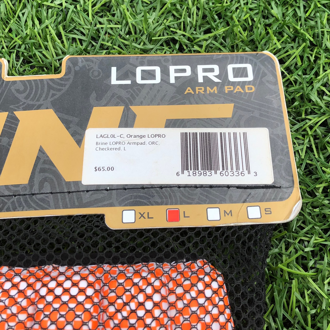 OG Brine LoPro Checkered Arm Pads SidelineSwap