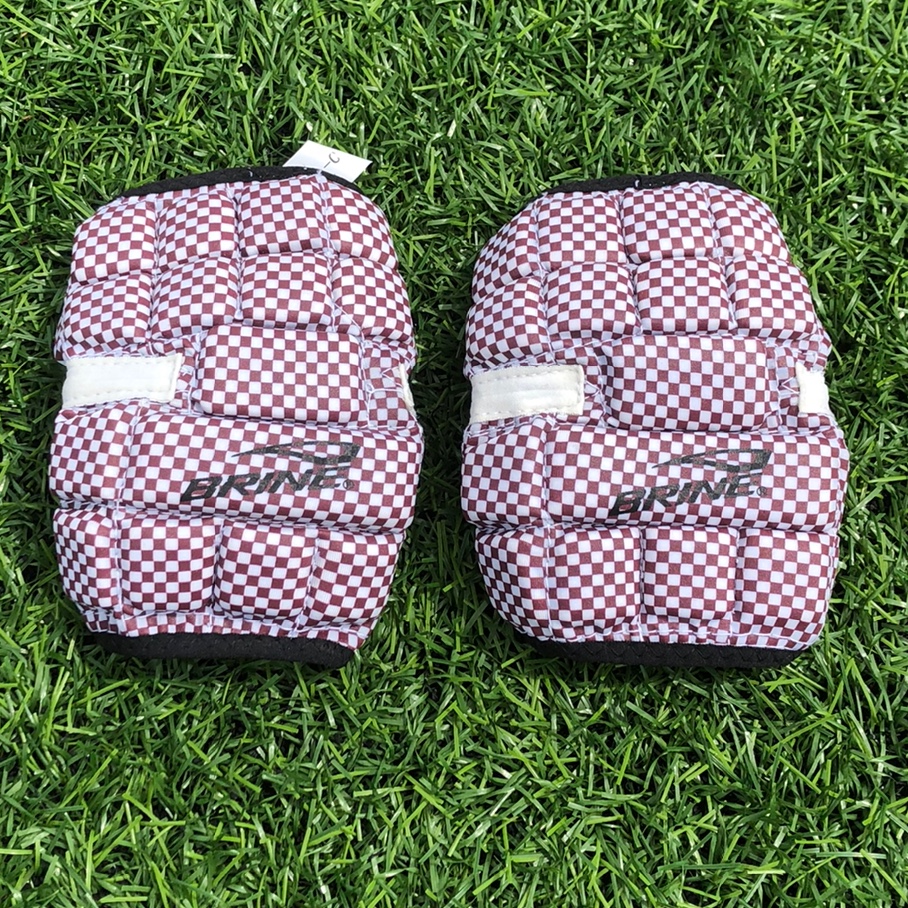 OG Brine LoPro Checkered Defense Lacrosse Arm Pads SidelineSwap