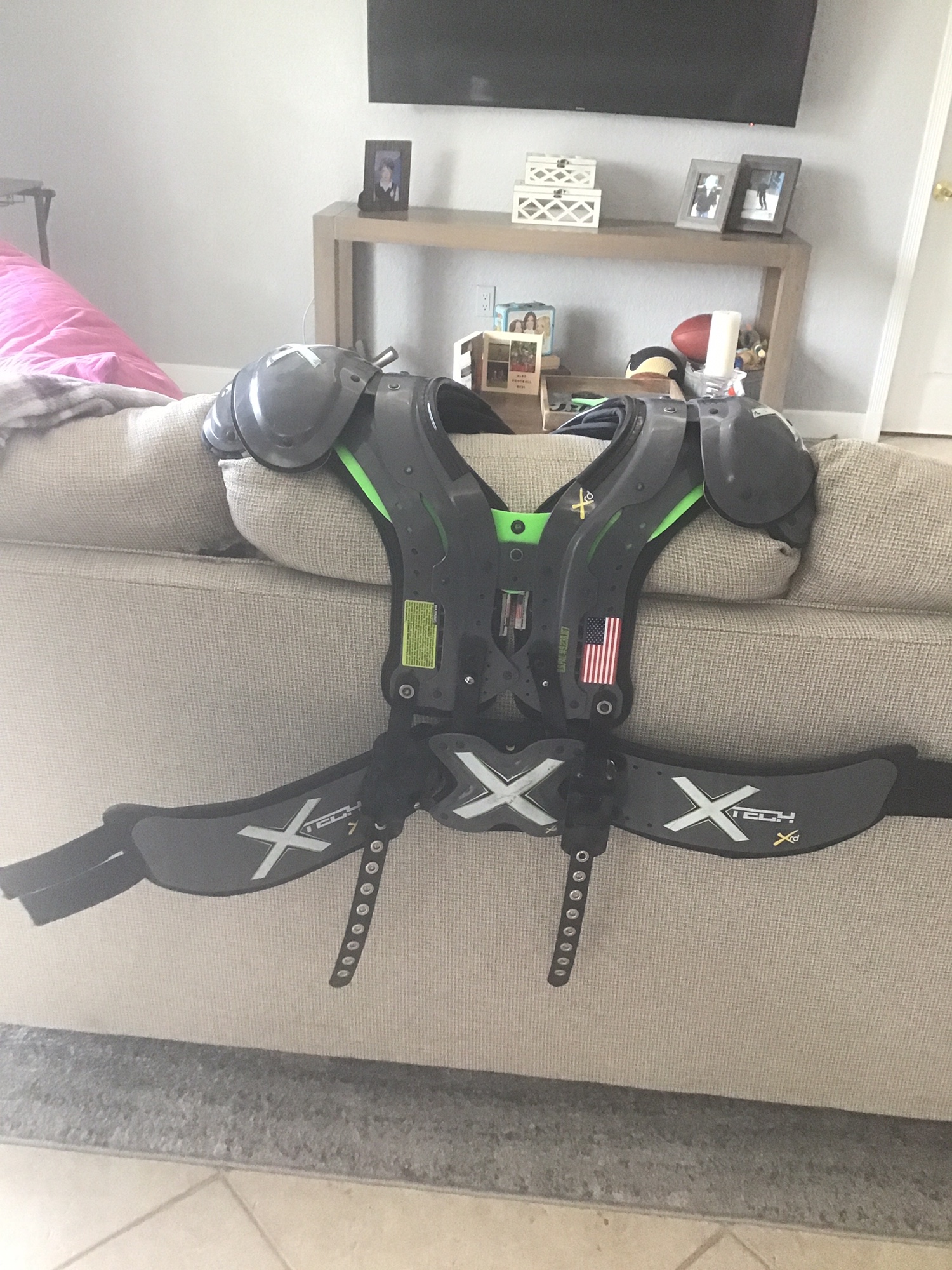 XTech Skill Adult Football Pads & Rib Guard SidelineSwap