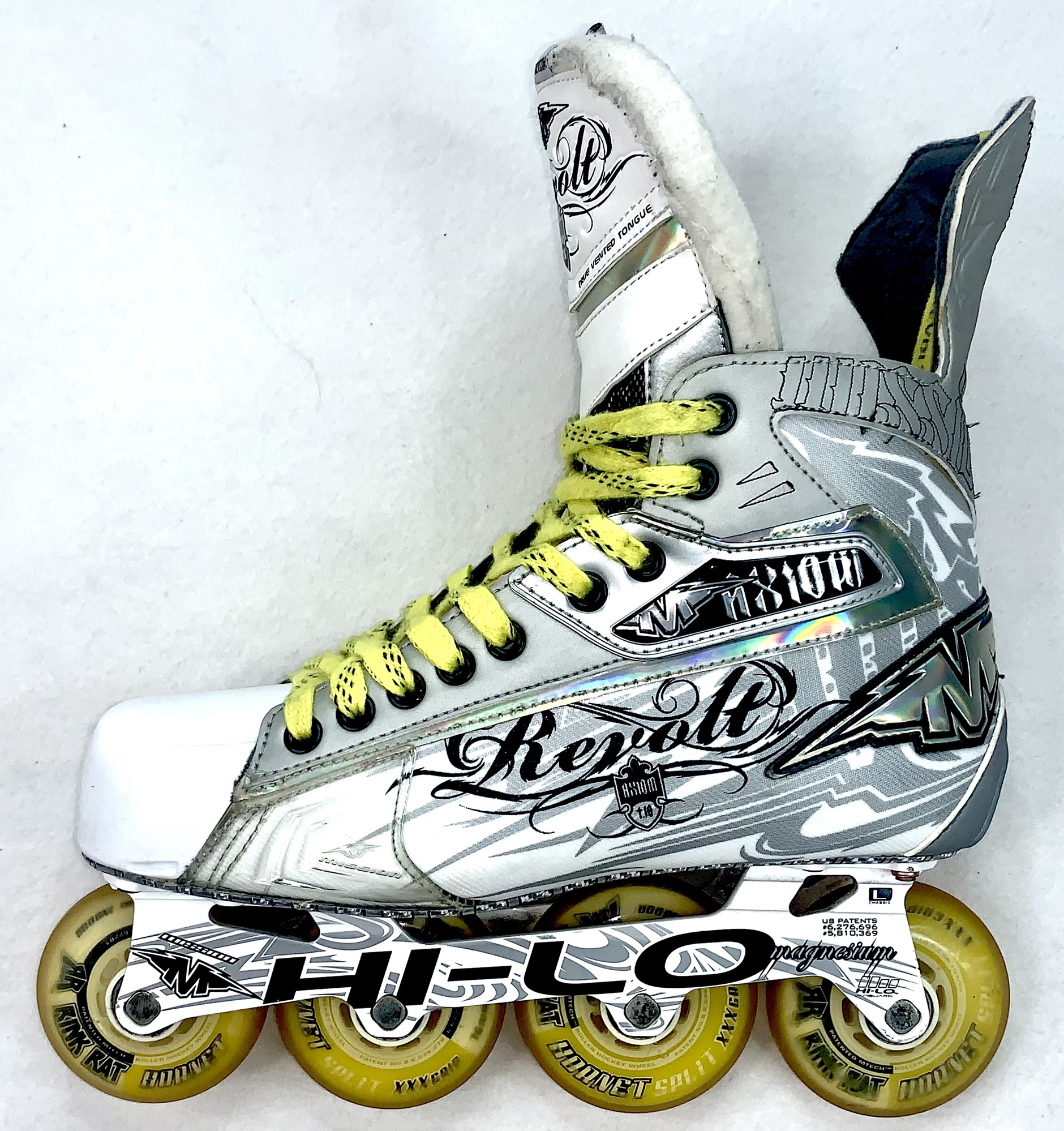 Mission AXIOM T10 Revolt Hockey Inline Skates Men's 10 D (11.5 US Men