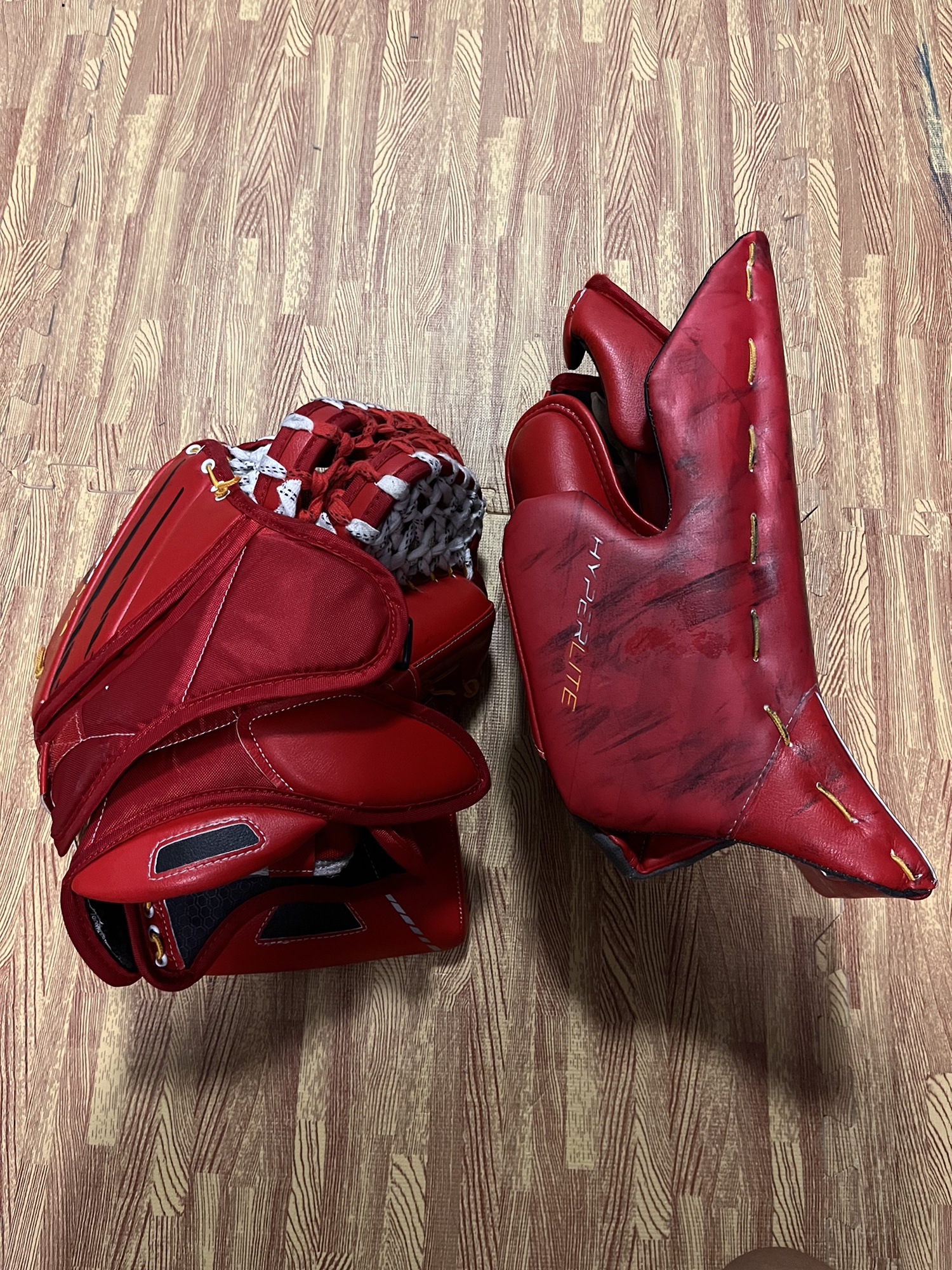 Pro Return Custom Hyperlite Glove and blocker Set SidelineSwap