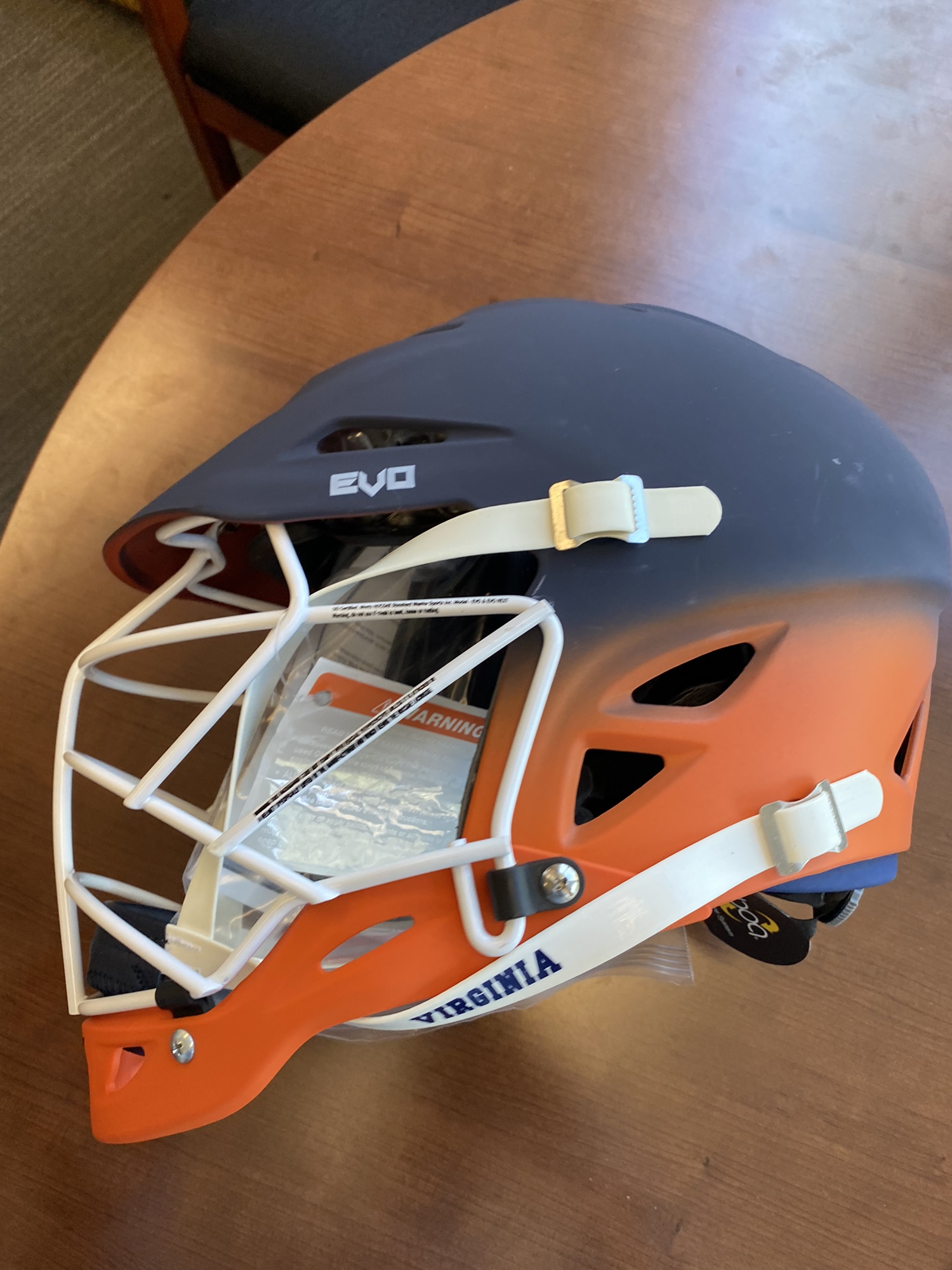 *BRAND NEW* UVA Virginia Warrior Evo Helmet (L/XL) SidelineSwap