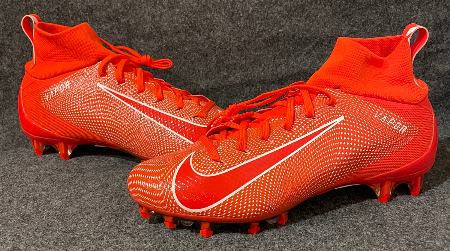 nike vapor cleats orange