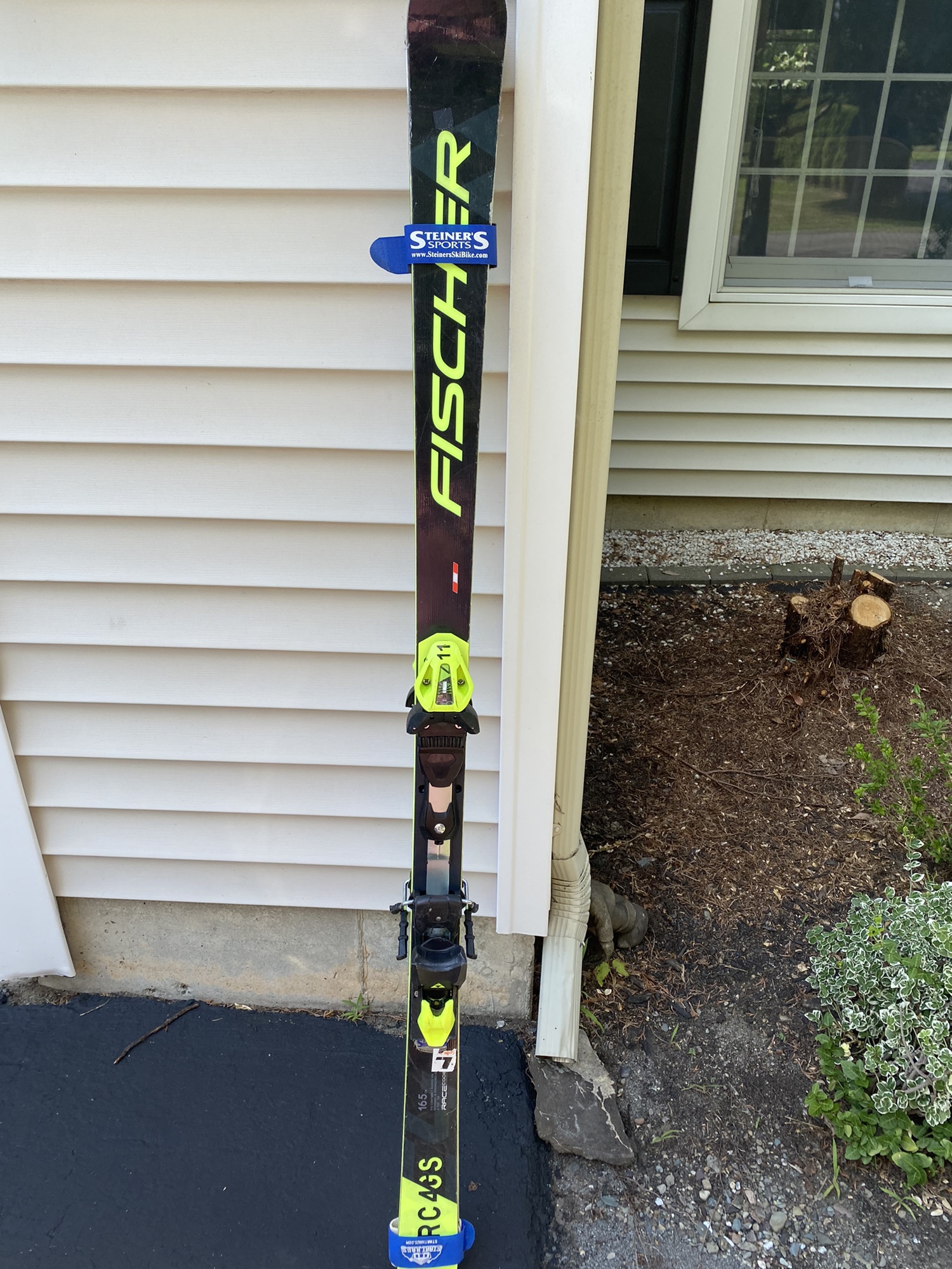 FISCHER　SL165　22-23 2025 RC4 WC SL Skis