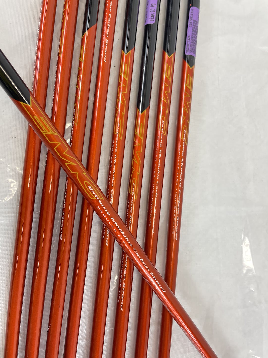 Used Affinity Rzr Burn 10piece Regular Flex Graphite Shaft Men's Golf