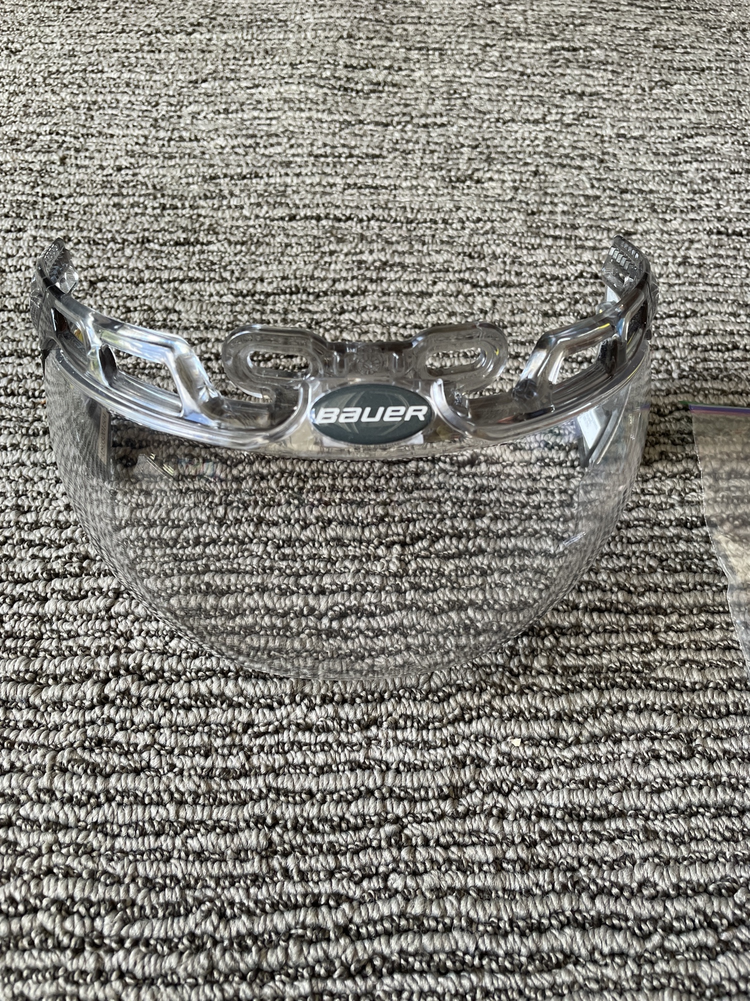 Bauer Clear HDO DLX Senior Half Shield Like new! SidelineSwap