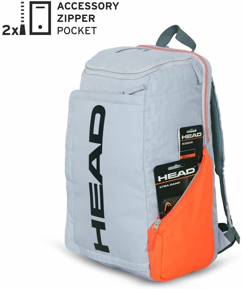 HEAD Rebel Tennis Backpack 2 Tennis Racquet Carrying Bag with Padded