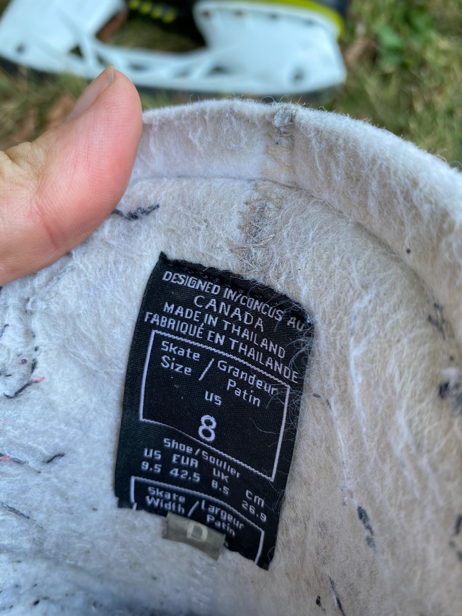 CCM Tacks Attack frame senior skates SidelineSwap