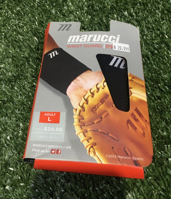 New Junior Marucci Wrist Guards Black ADULT LARGE SidelineSwap