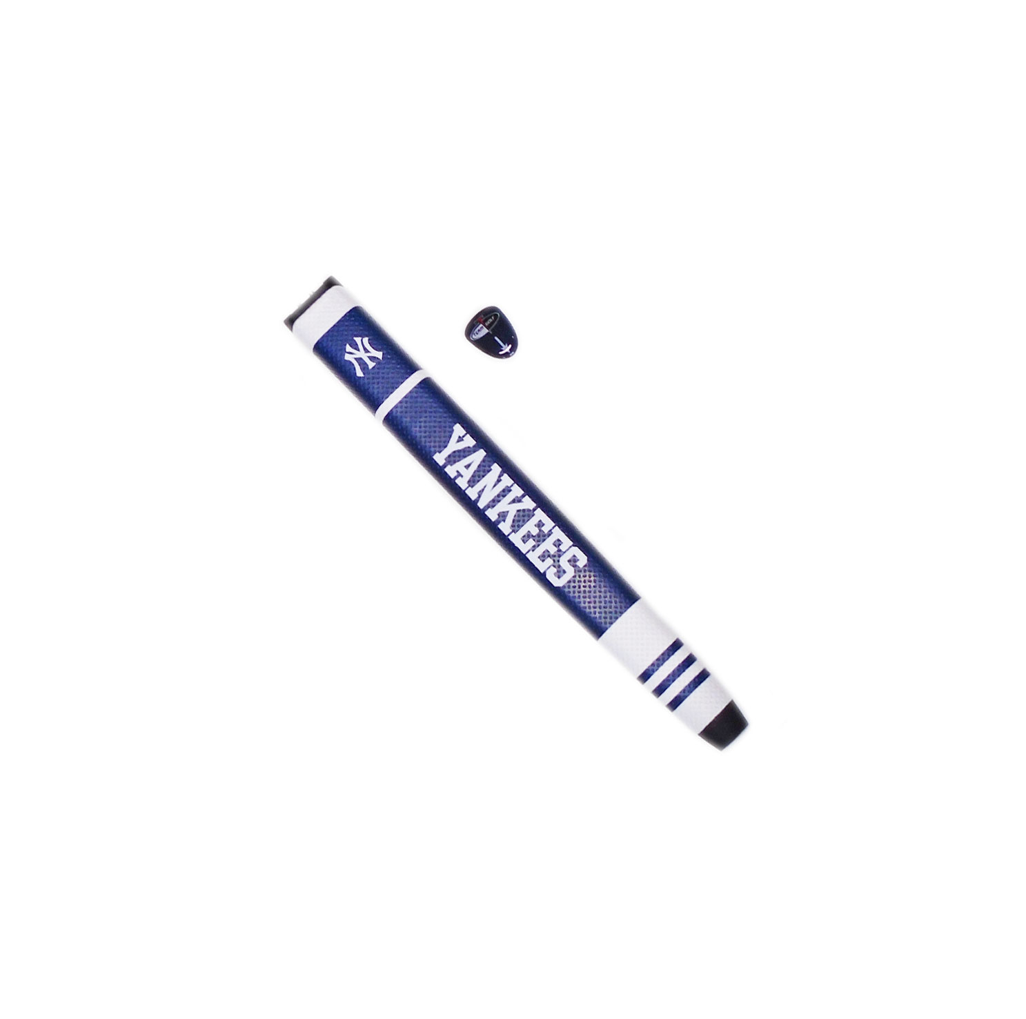 NEW Team Golf New York Yankees Navy Blue/White Jumbo Putter Grip w/Ball