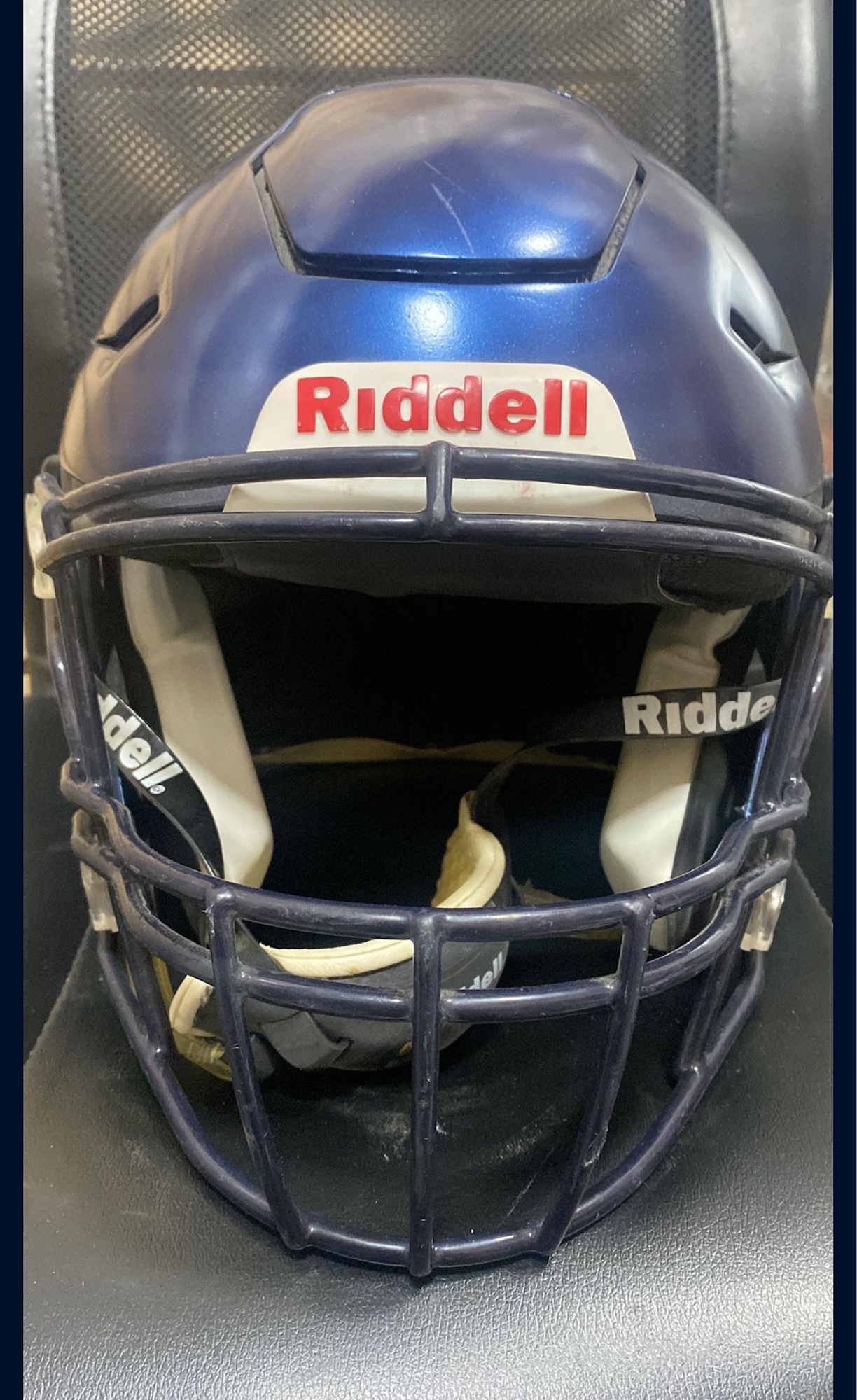 Adult Large Riddell Speedflex Football Helmet Blue SidelineSwap