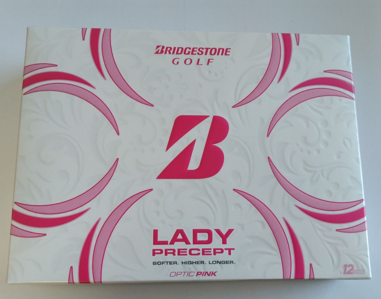 Bridgestone Lady Precept Golf Balls (Optic Pink, 12pk) 2021 WOMEN NEW