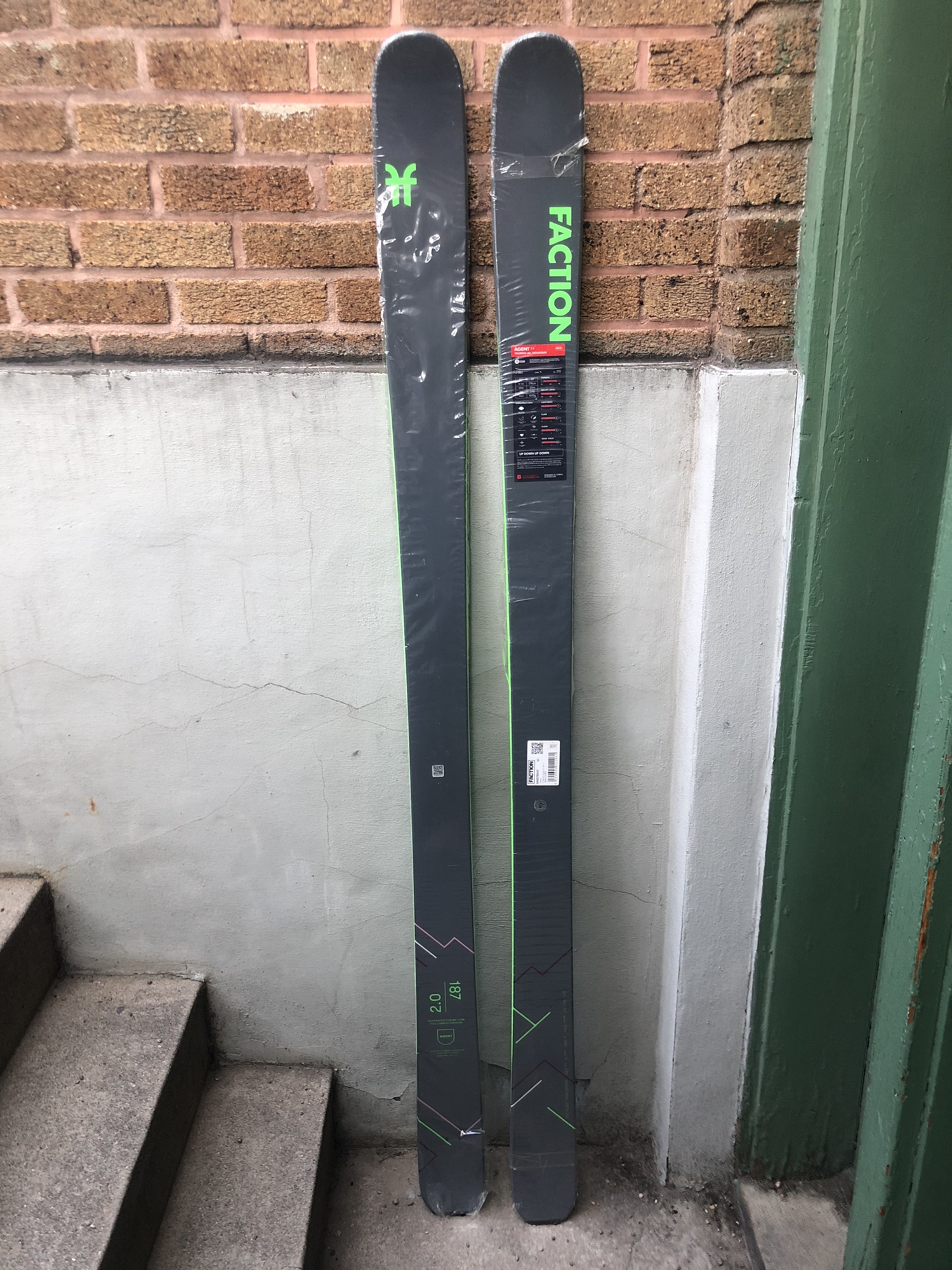 Faction Agent 2.0 187cm (Brand New, Never Mounted) | SidelineSwap