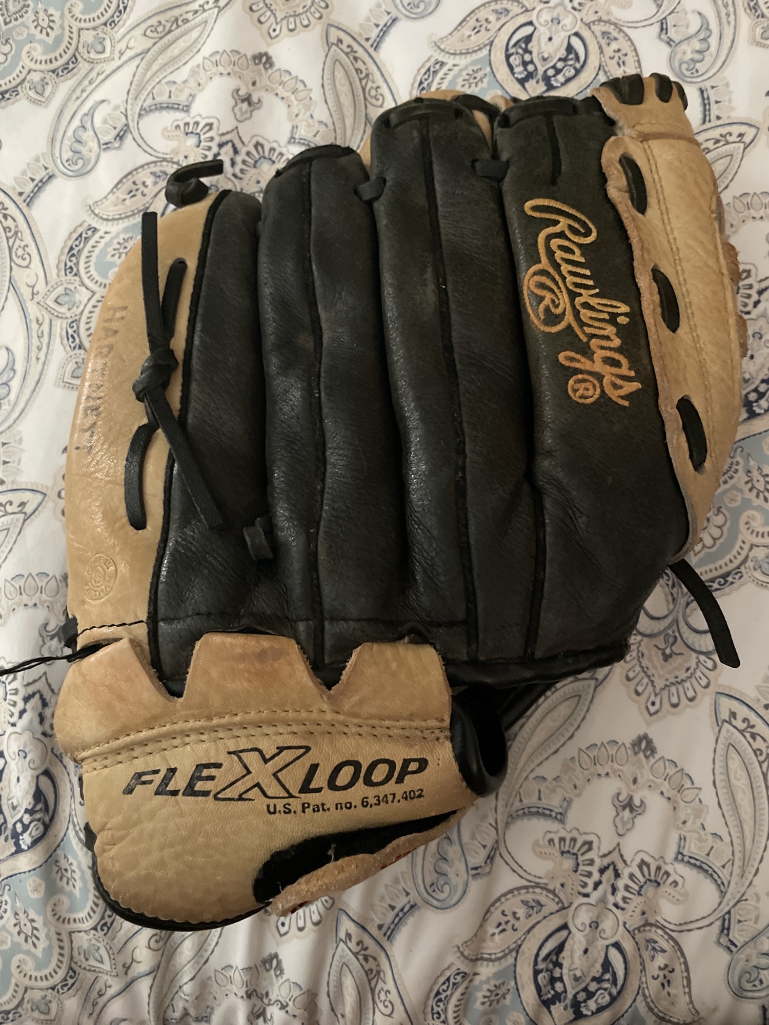 Rawlings FLEX LOOP 12" Leather Baseball Glove Right Hand Thrower RBG